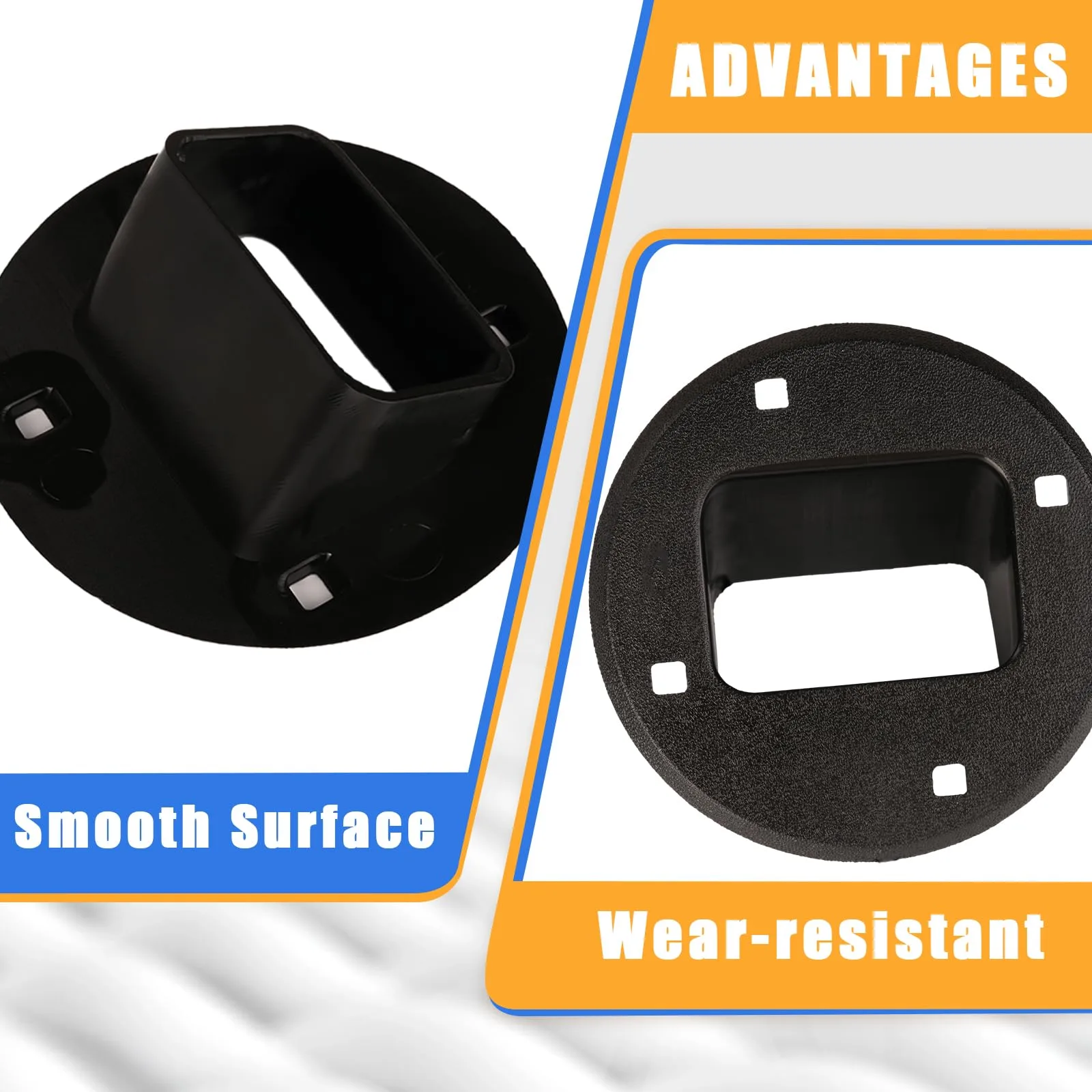 Panglong 36V Charger Receptacle Bezel for Club Car DS (FDG-077) image 4