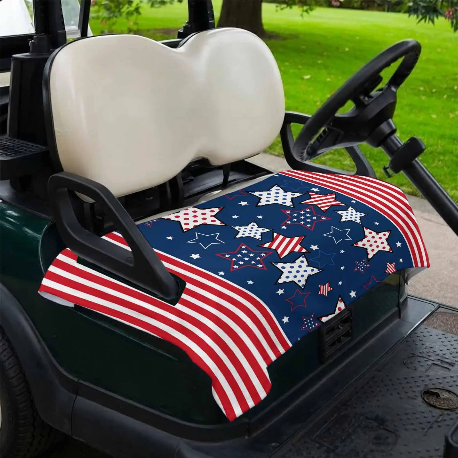 Trosturdspn 51 x 31-Inch Golf Cart Seat Cover Blanket