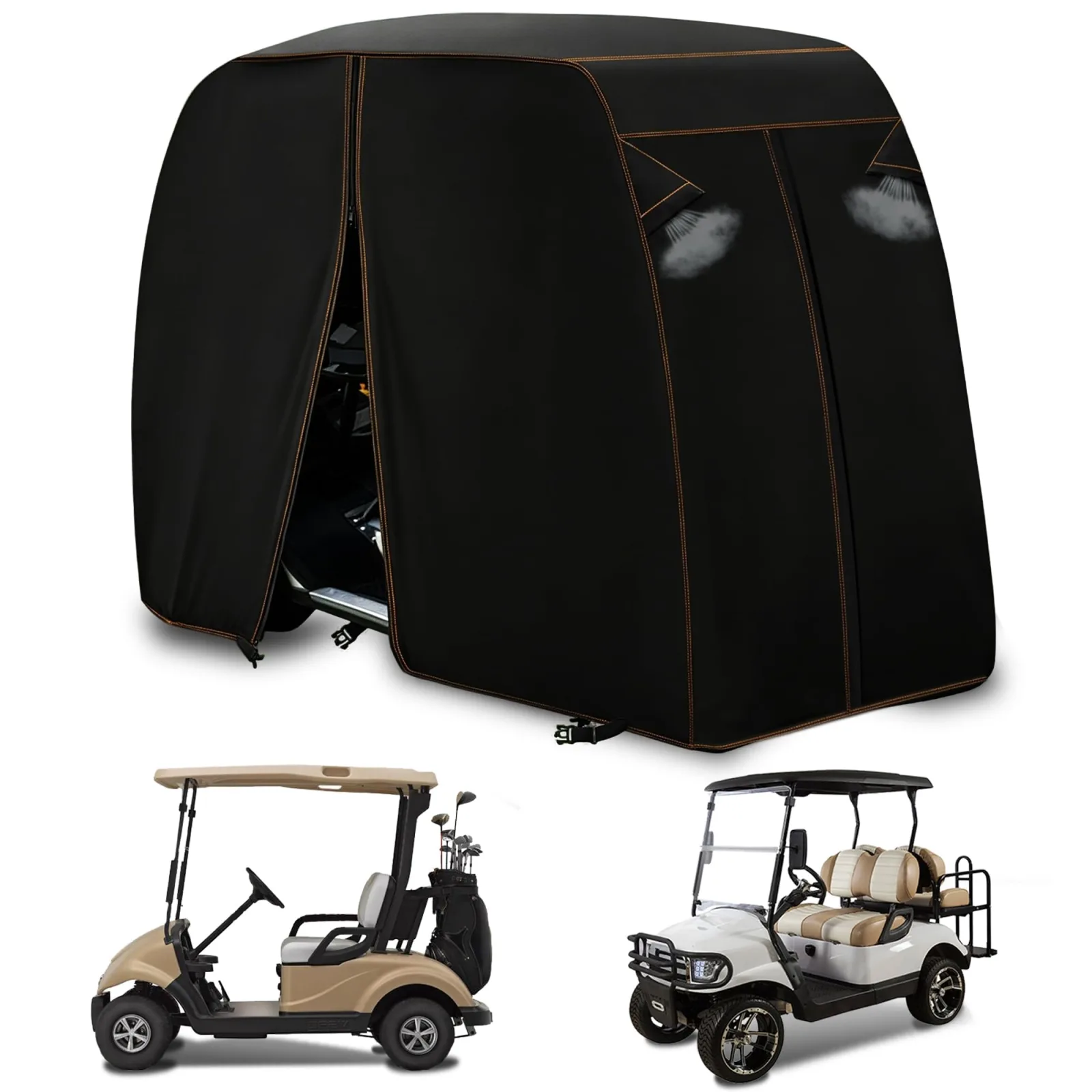 QYMOTO QYGLCCR240T 2-Passenger Golf Cart Cover