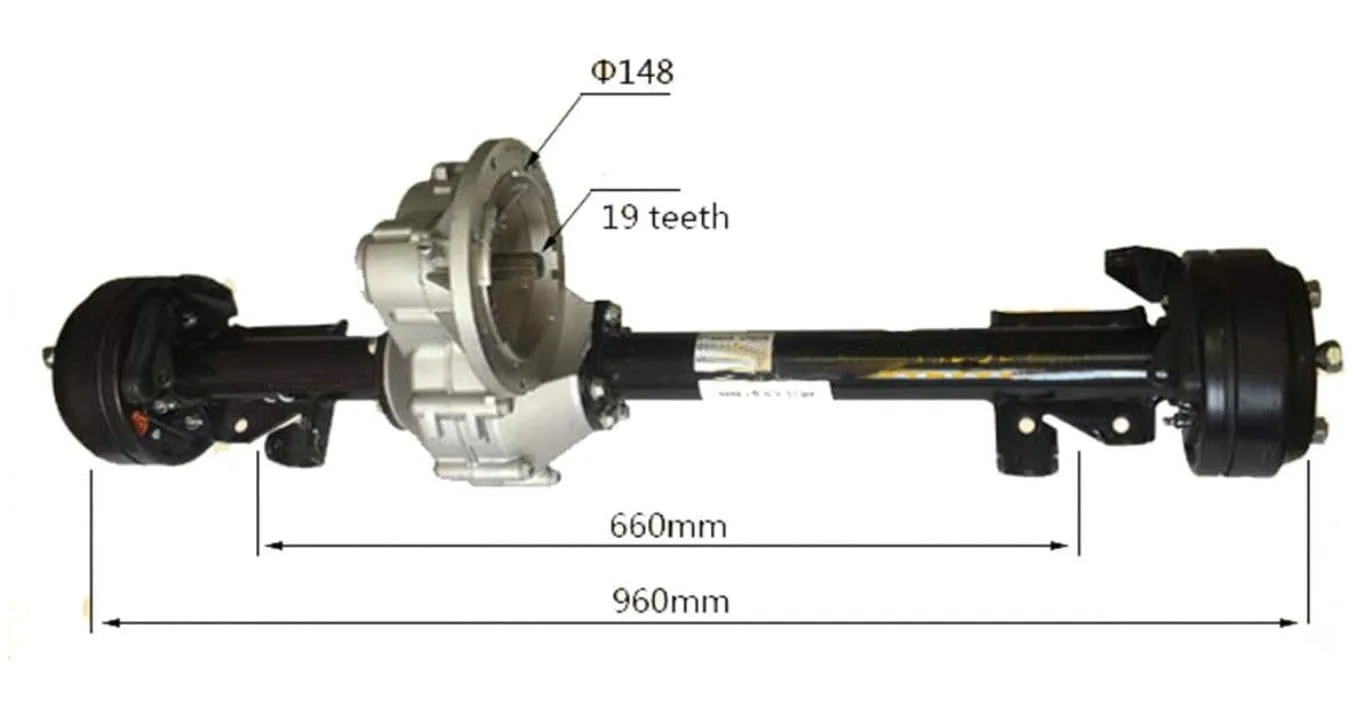 3G GC2020 Rear Differential Kit for EZGO TXT 1994+ image 2