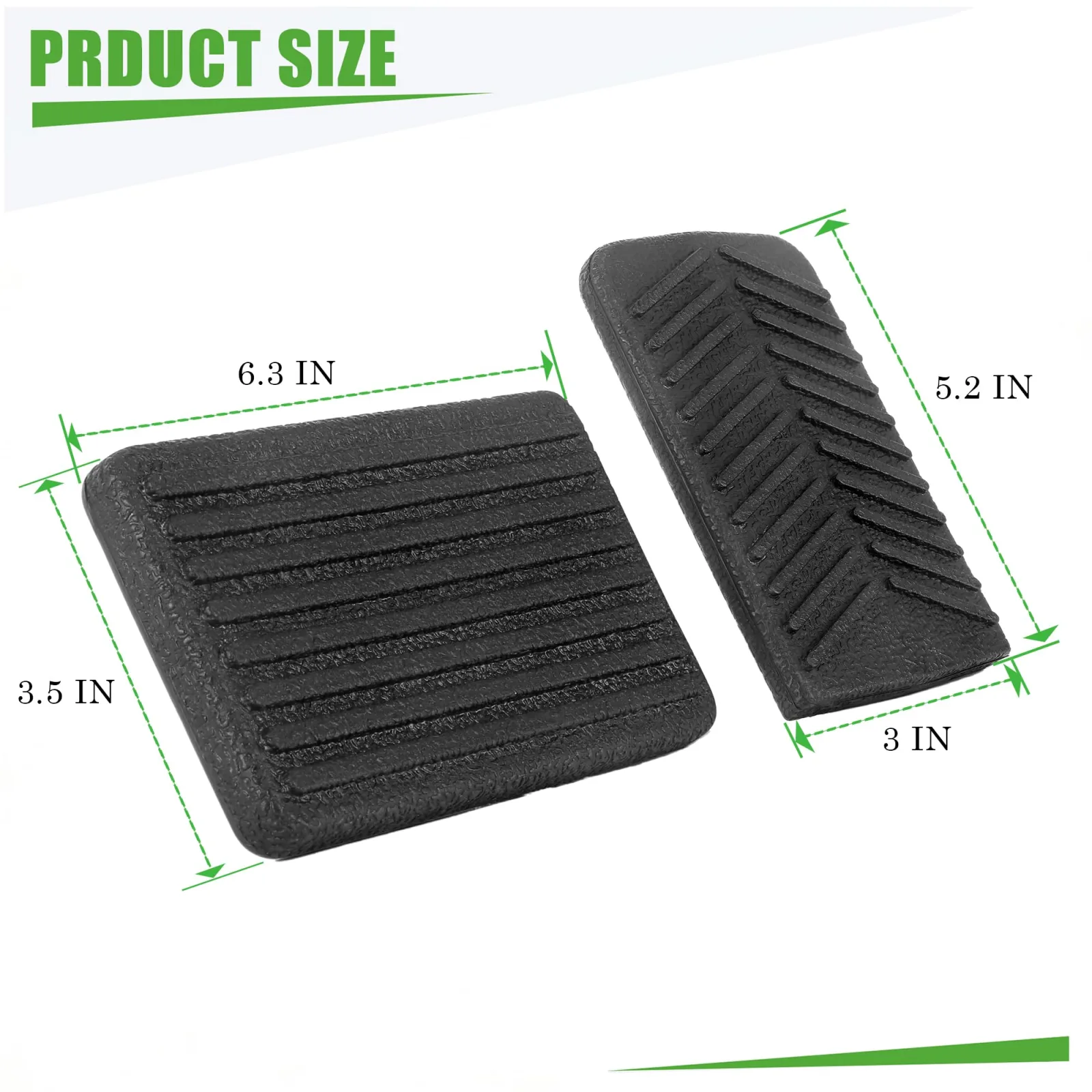 PXTHEU E-Z-GO RXV Accelerator & Brake Pedal Covers image 3