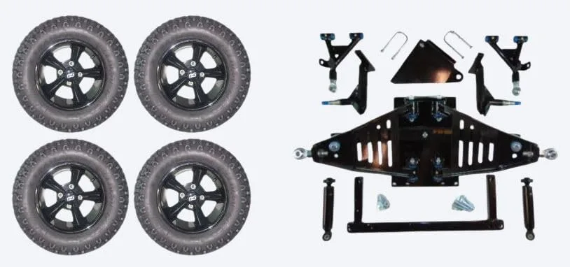 3G 6-Inch Lift Kit with Wheels for Yamaha Drive II