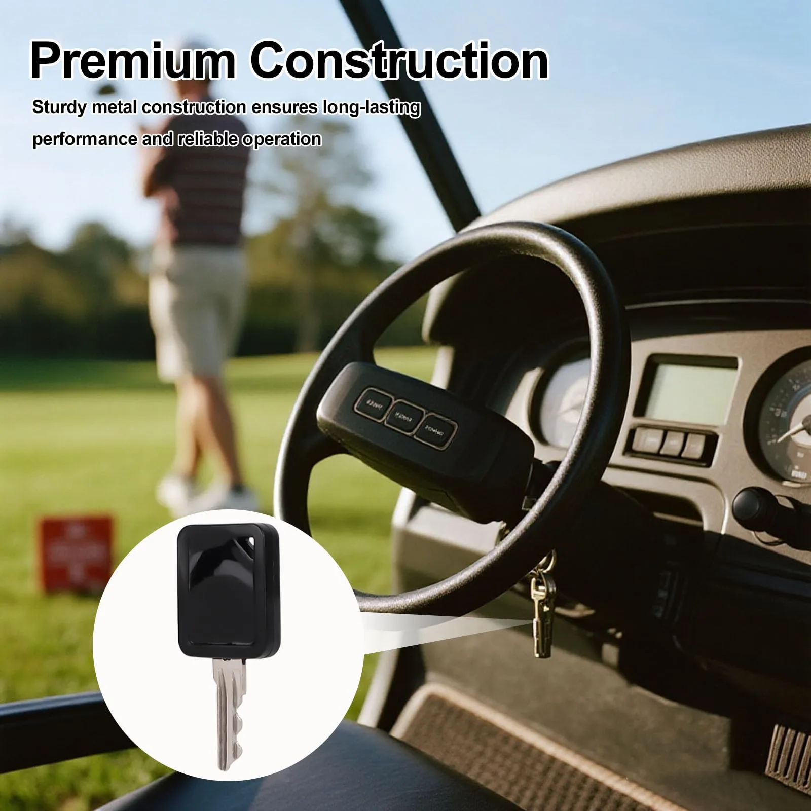 Club Car 1B Golf Cart Replacement Keys image 4