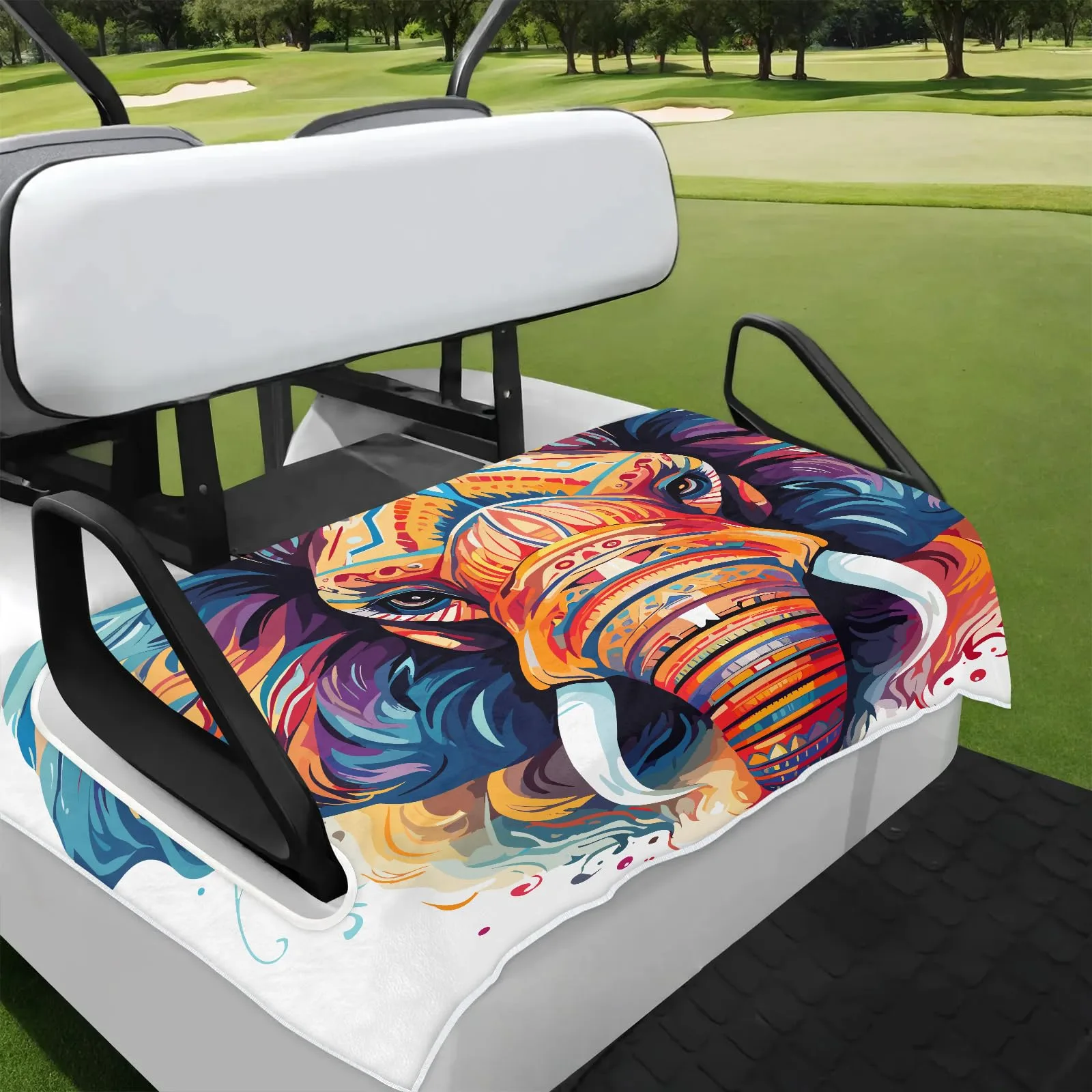 Tiveruda Golf Cart Seat Cover Blanket, 51 x 31 Inch
