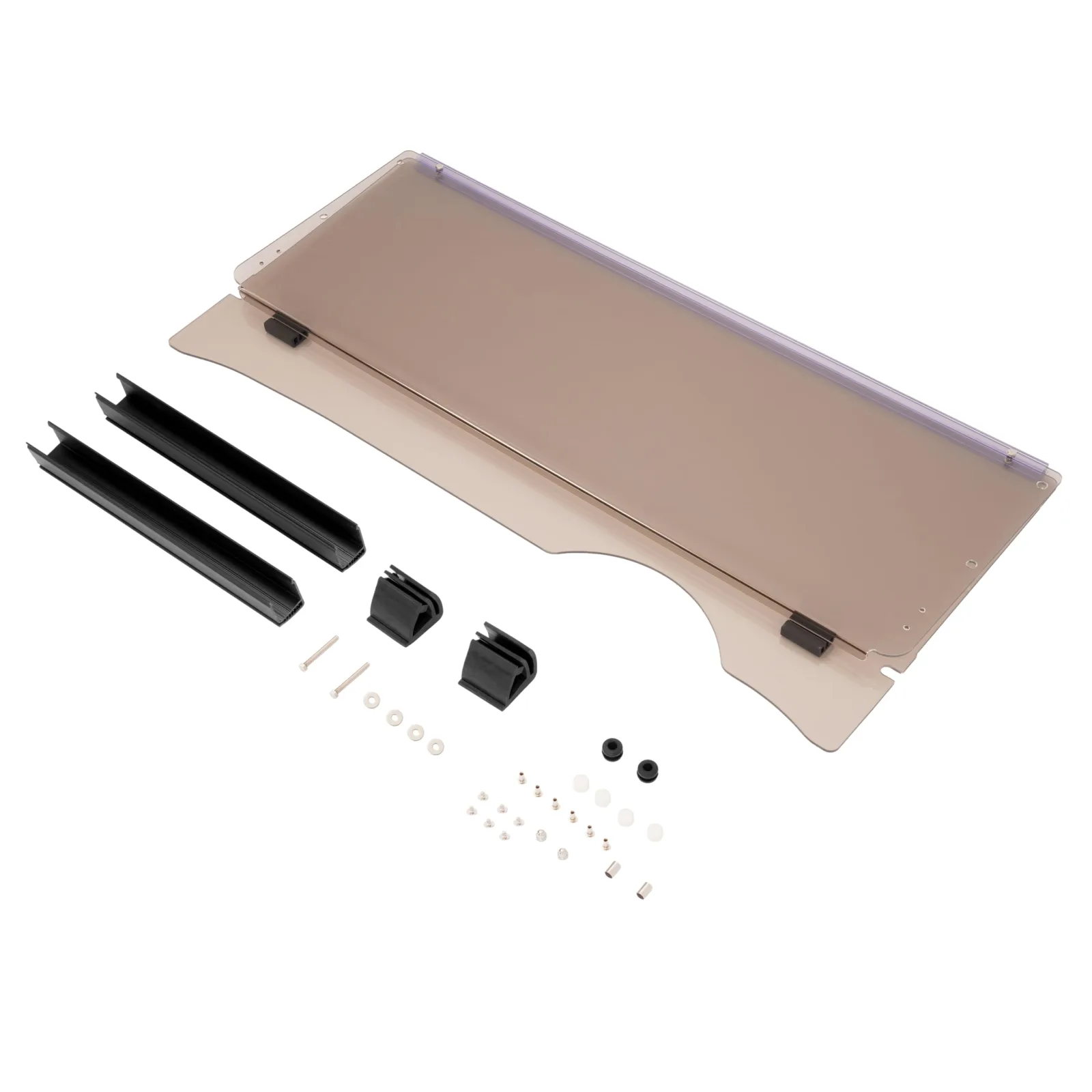 ECOTRIC Folding Tinted Windshield for E-Z-GO RXV