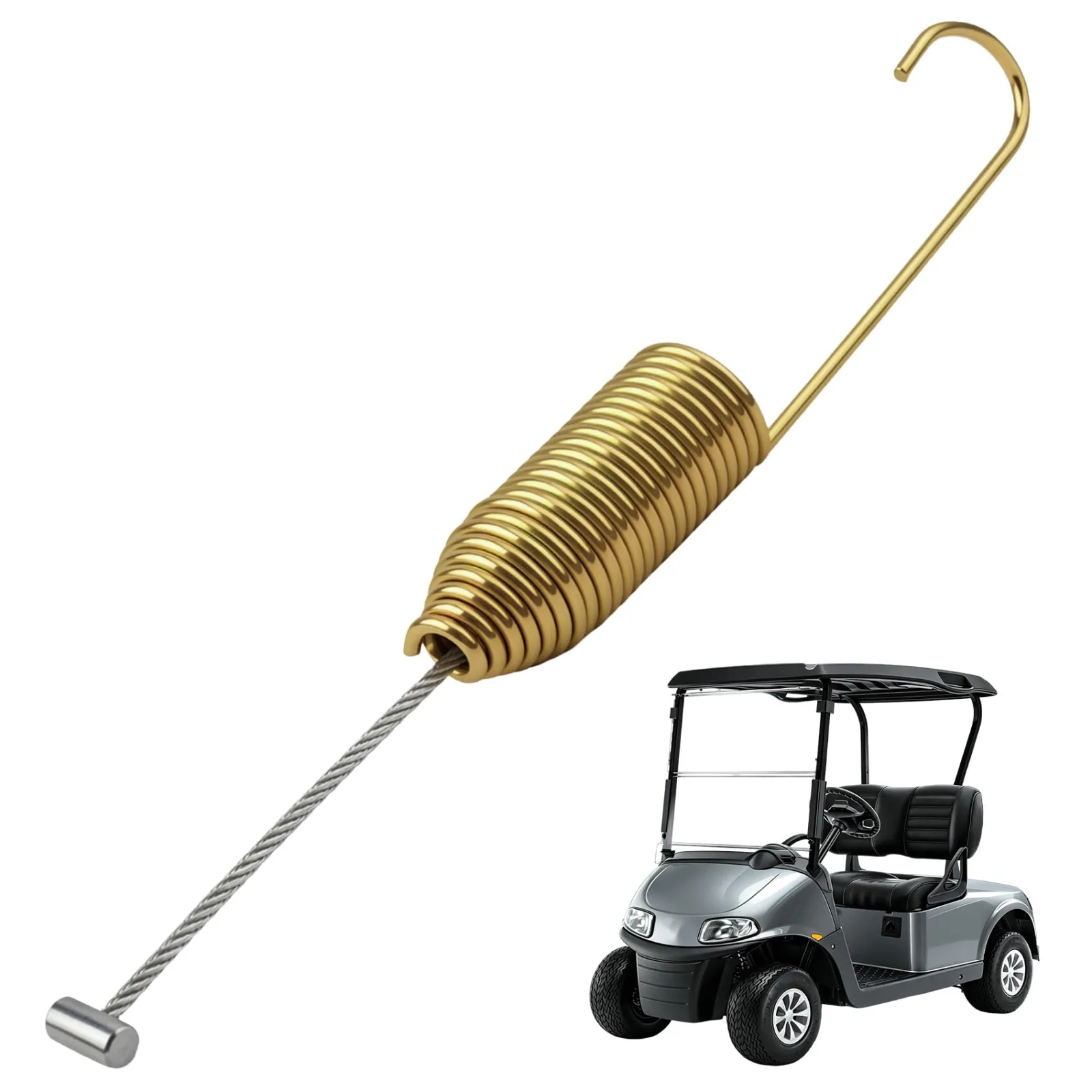 YRZHKS Accelerator Pedal Return Spring for E-Z-GO RXV