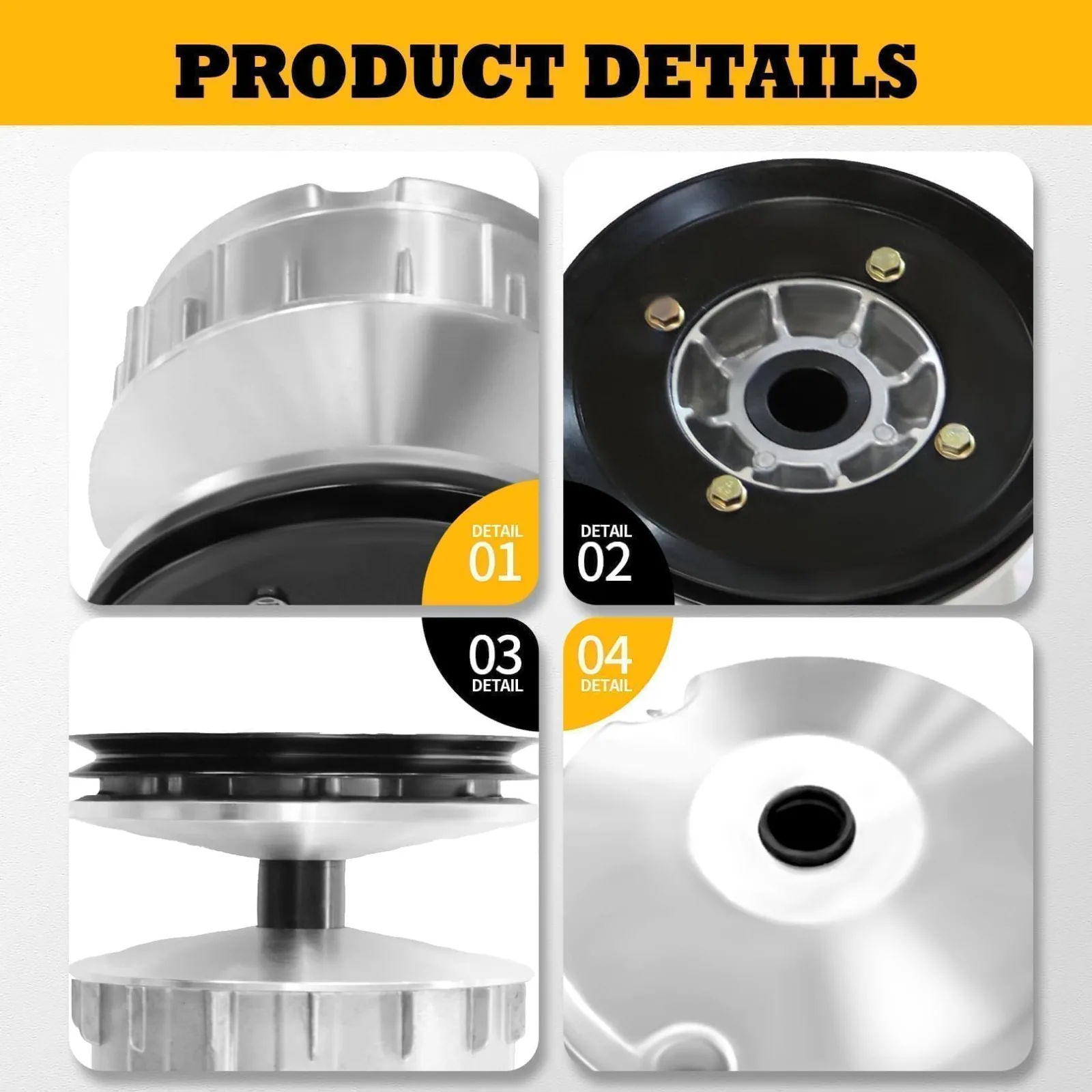 Jecoupoon Drive Clutch for TXT and RXV Golf Carts image 4