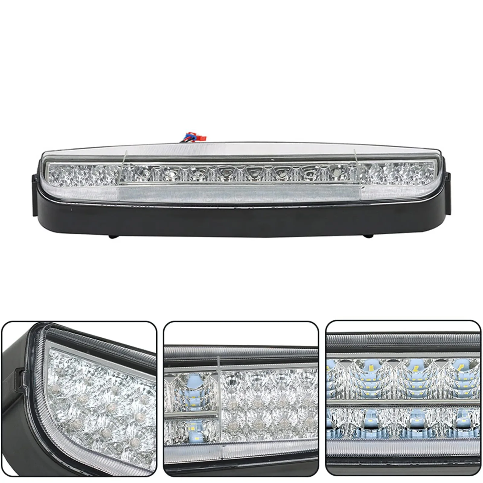 YSMN Headlight Light Bar for E-Z-GO TXT 3-Pin Carts image 3