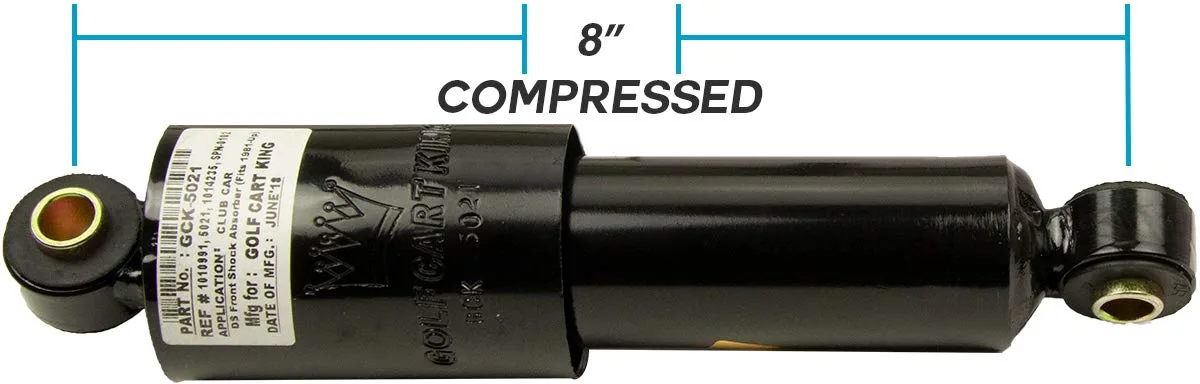 Golf Cart King G1-1005 Front Shock for Club Car DS image 3