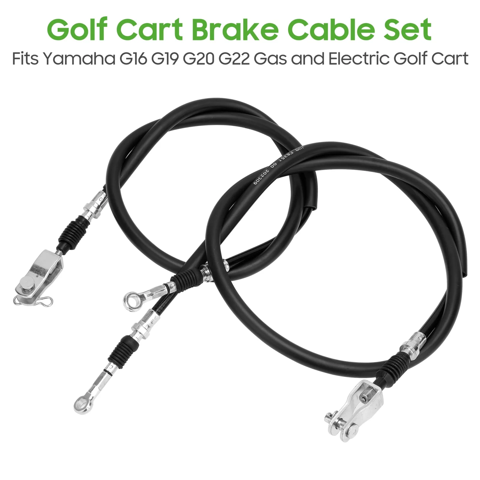 10L0L Brake Cable Set for Yamaha G8-G22 Golf Carts image 4