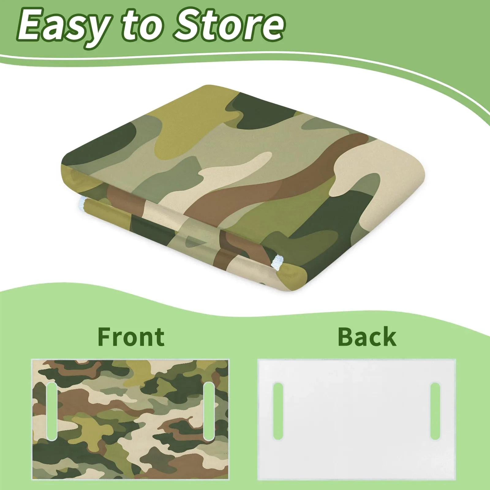 Tiveruda Golf Cart Seat Cover for Double Seats, 51 x 31 in image 4