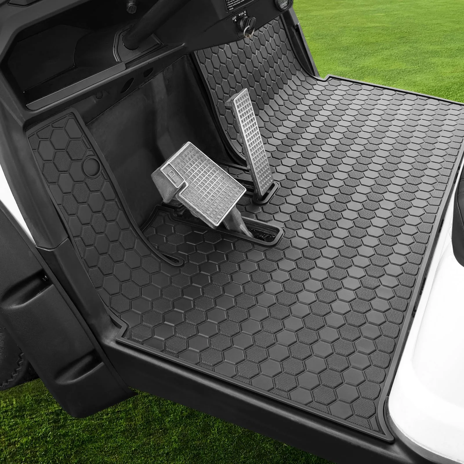 LEAPGOMAX Floor Mat for Yamaha Drive2 Golf Carts