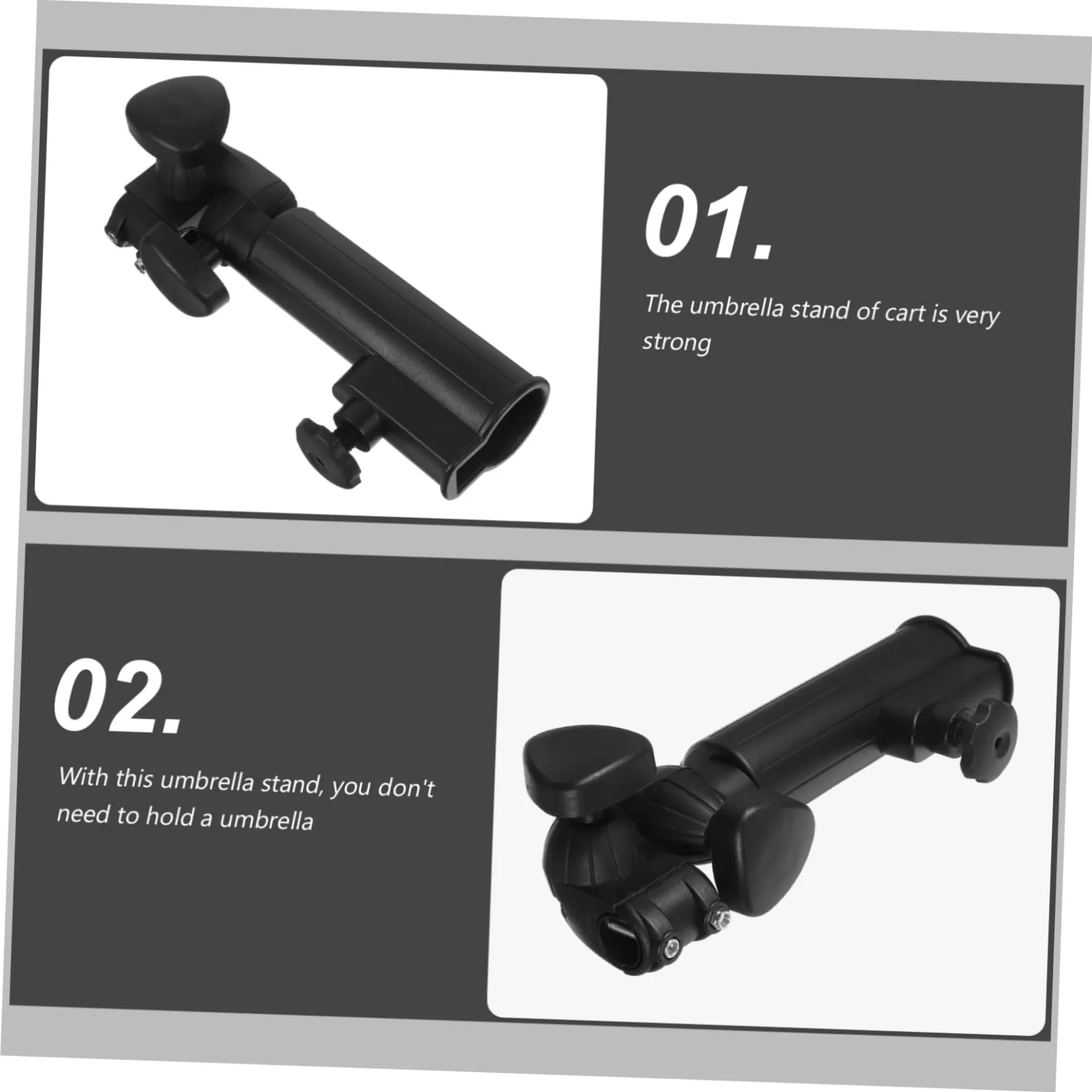 YARNOW Adjustable Cart Umbrella Holder 0123148CN3 image 2