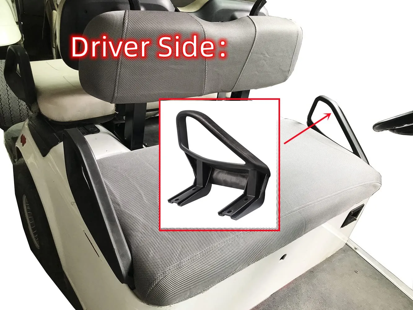 Dr.Acces E-Z-GO TXT Arm Rest Hip Restraint Driver Side 71701-G01 image 4