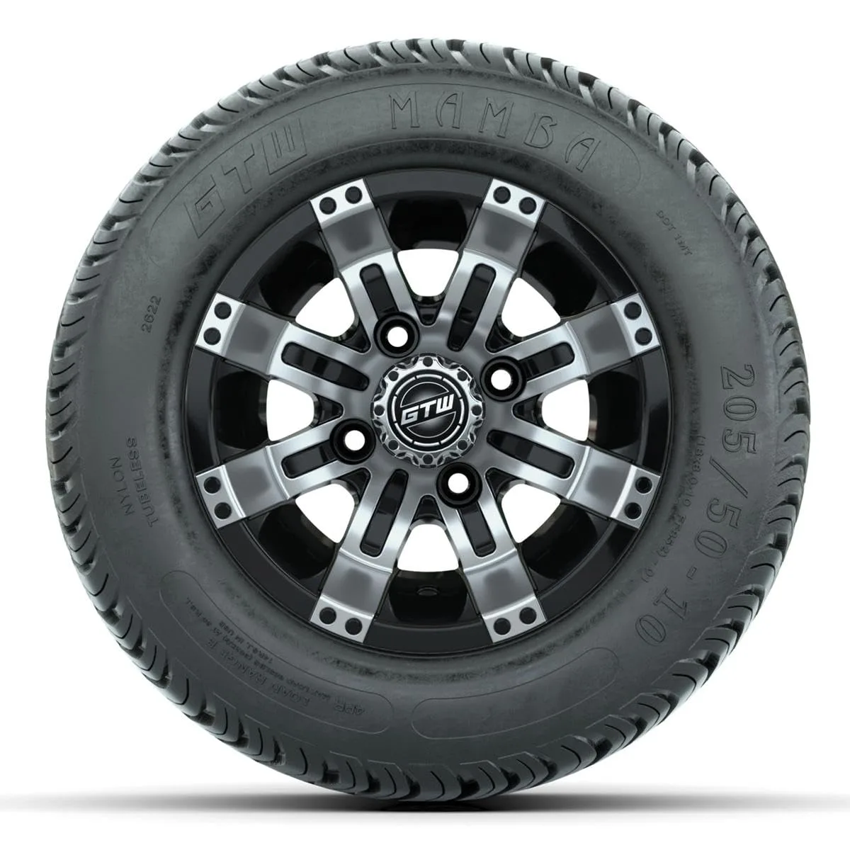 GTW Tempest 10-Inch Wheels with Mamba Street Tires image 2