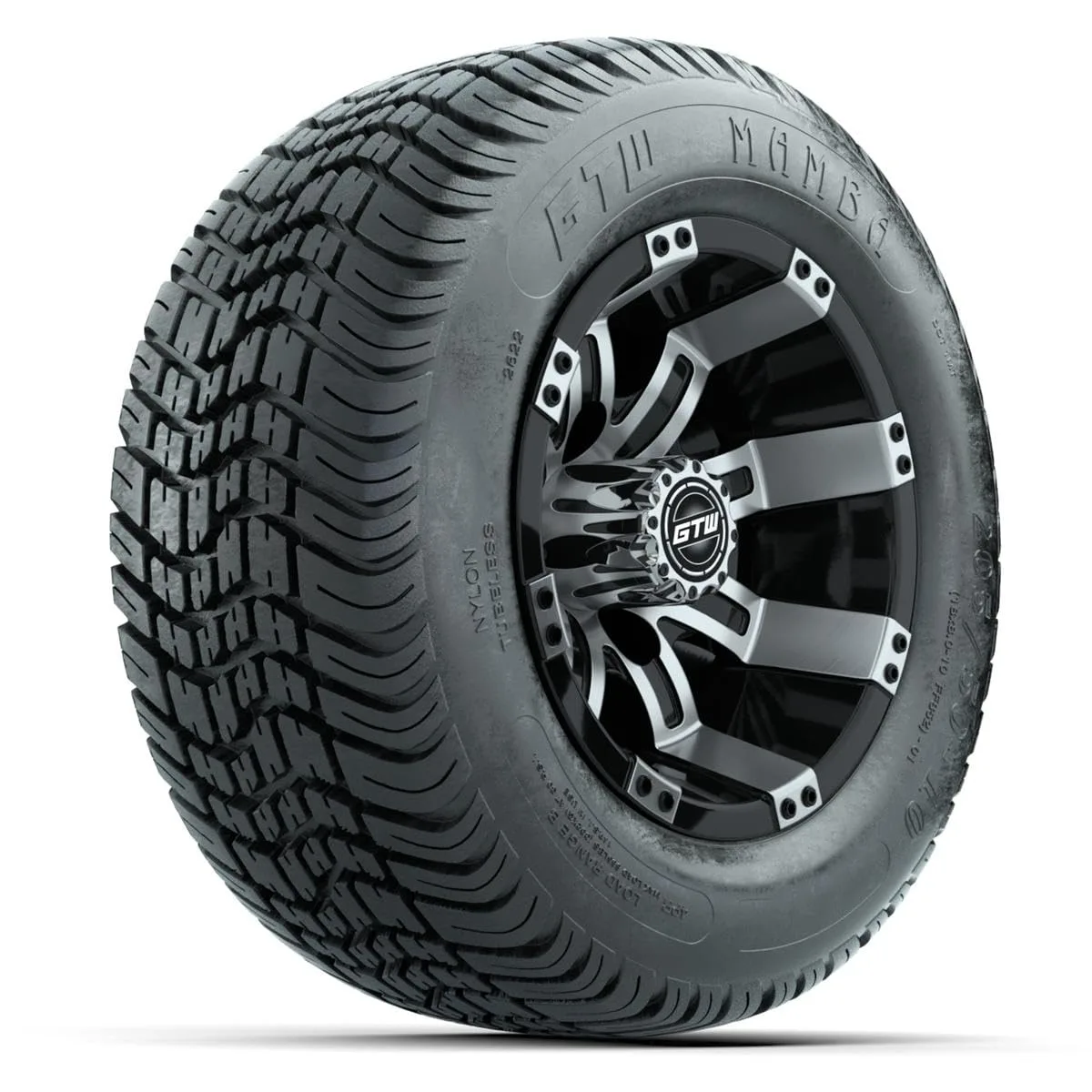 GTW Tempest 10-Inch Wheels with Mamba Street Tires