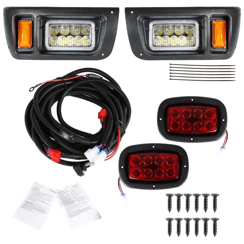 Club Car DS LED Headlight and Taillight Kit 1993-2022