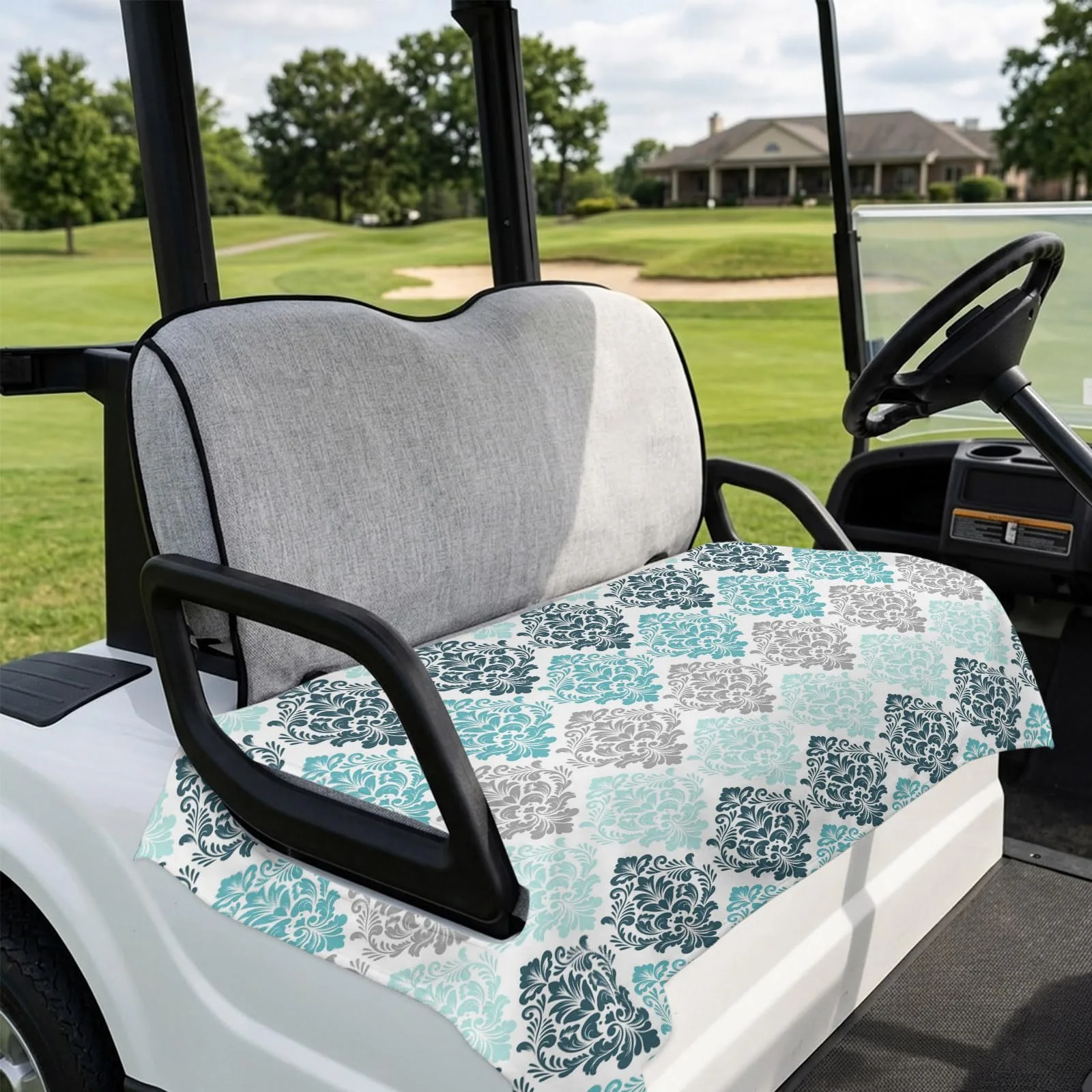 DecorLovee Golf Cart Seat Cover for 2-Seater Carts image 4