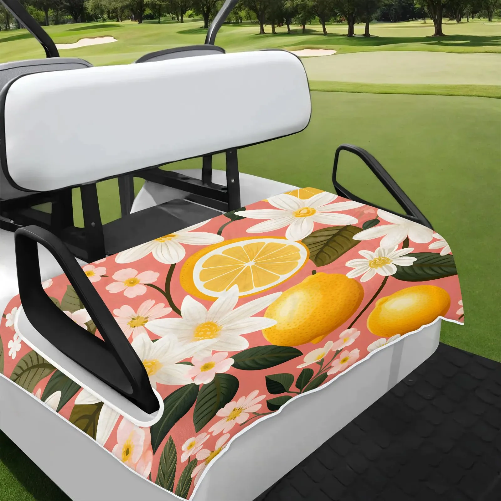 Tiveruda Golf Cart Seat Cover for Double Seats