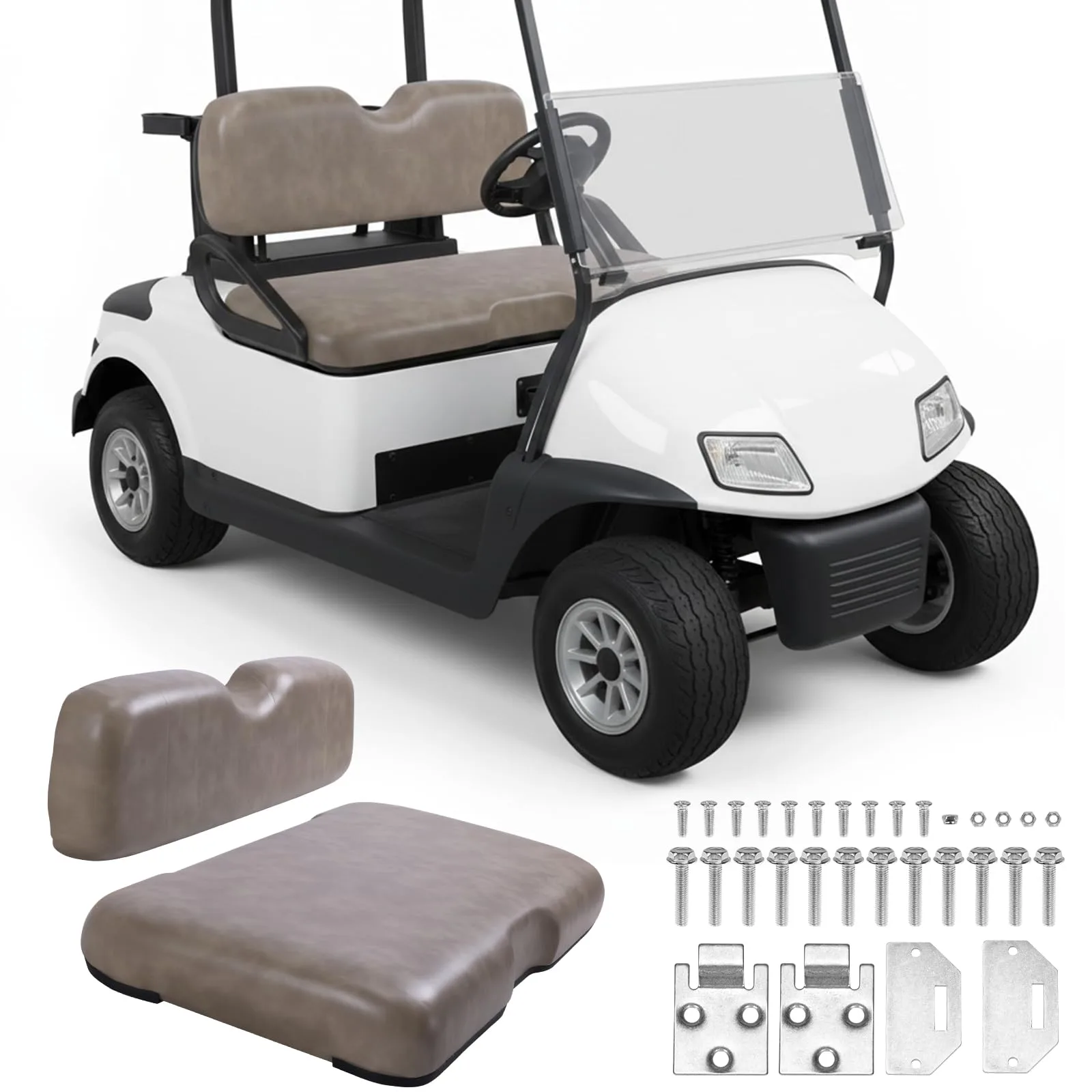 Generic Front Seat Cushion & Backrest for E-Z-GO RXV image 2