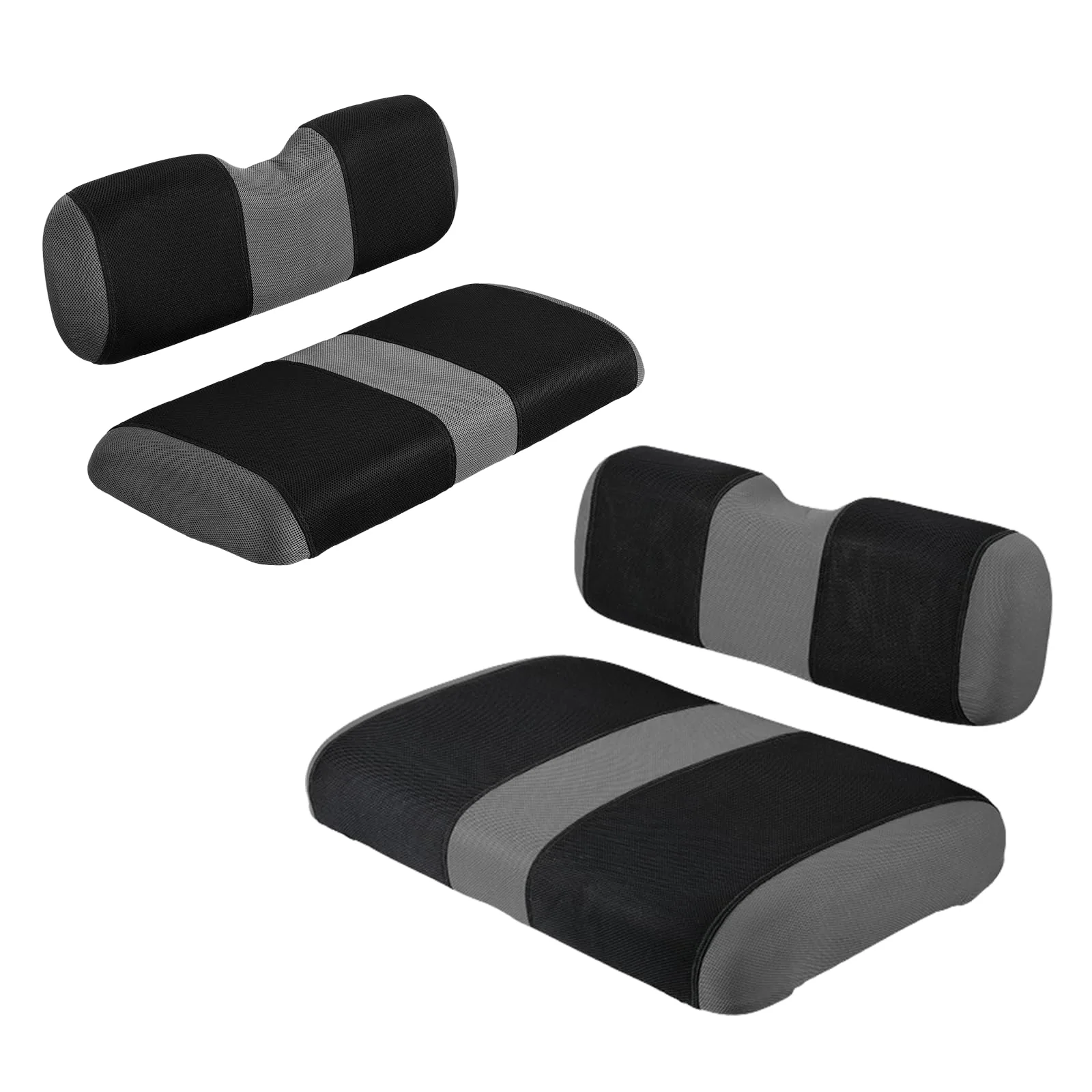 YUWEIDG0769 Gray Golf Cart Seat Covers for E-Z-GO TXT/RXV