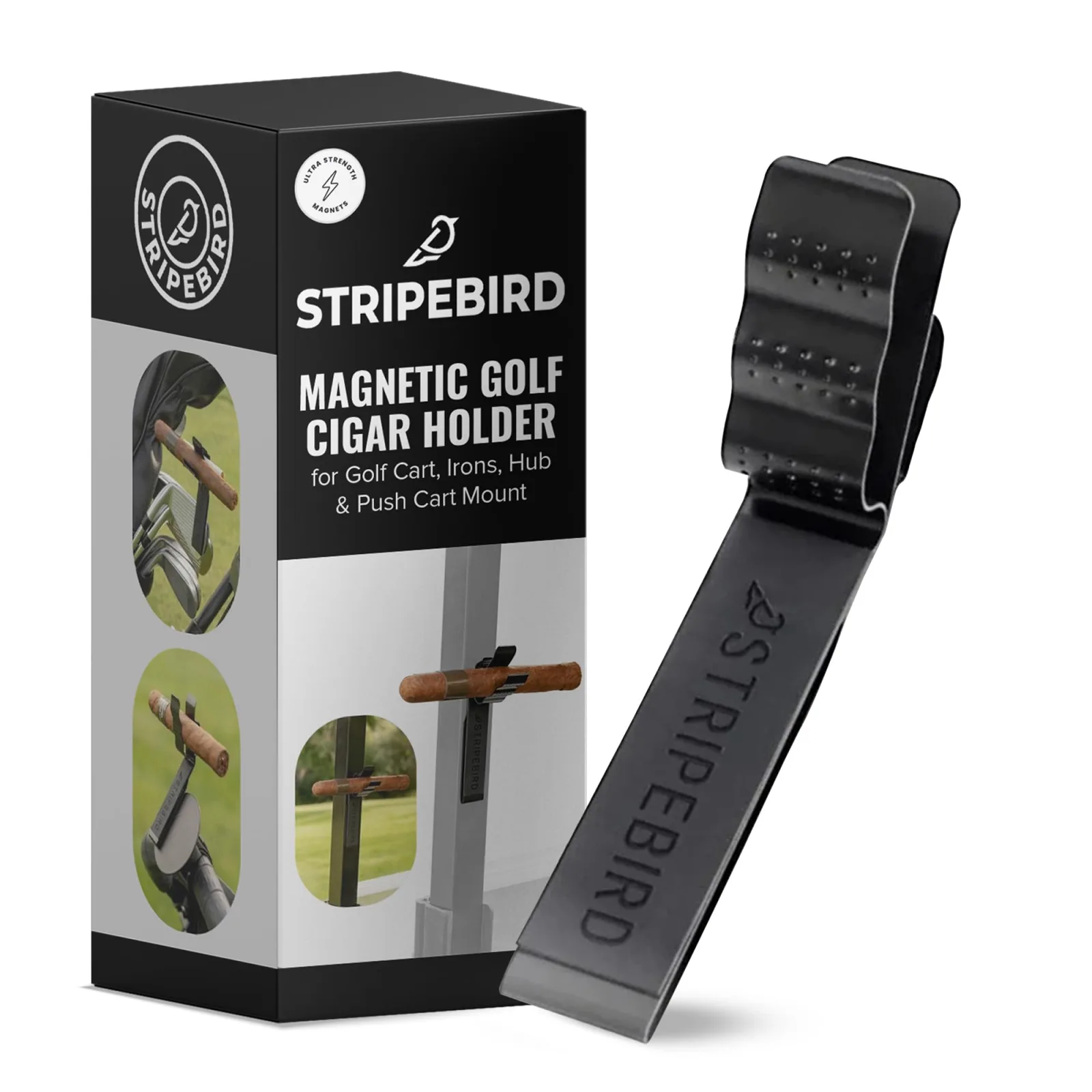 Stripebird Magnetic Golf Cigar Holder SB-12001