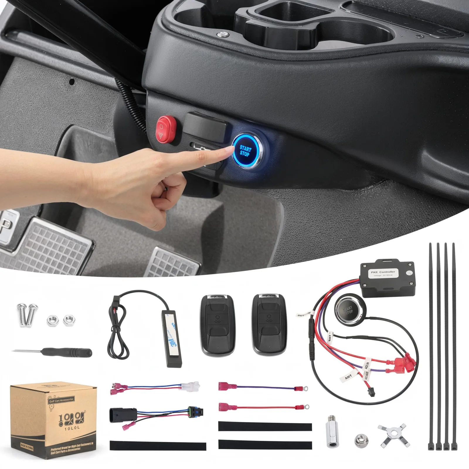 10L0L Keyless Ignition Switch A02-ELE-T008-B12