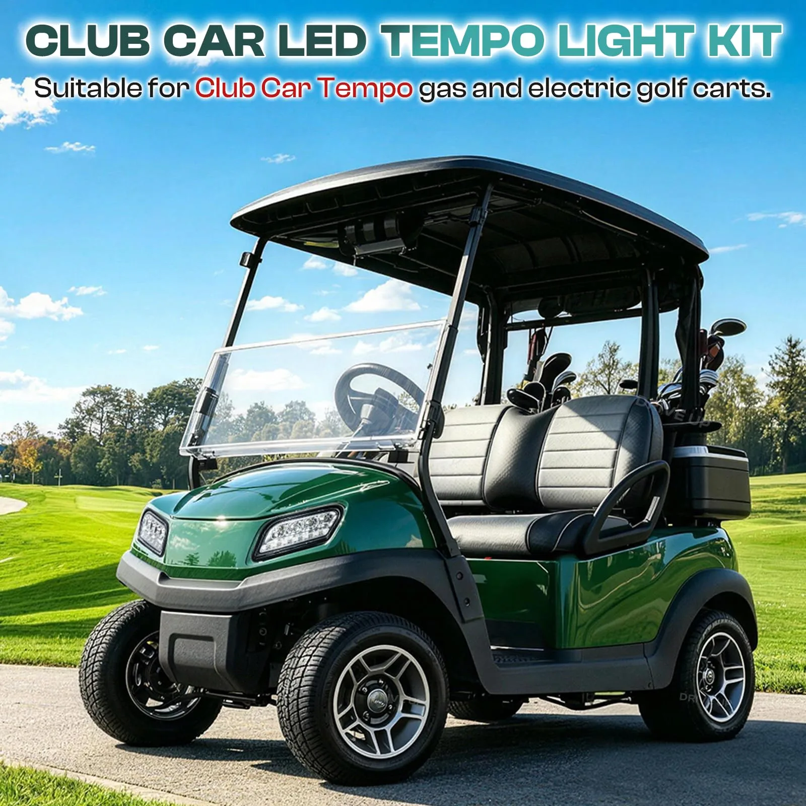 DRIVE UP C0040 LED Light Kit for Club Car Tempo image 3