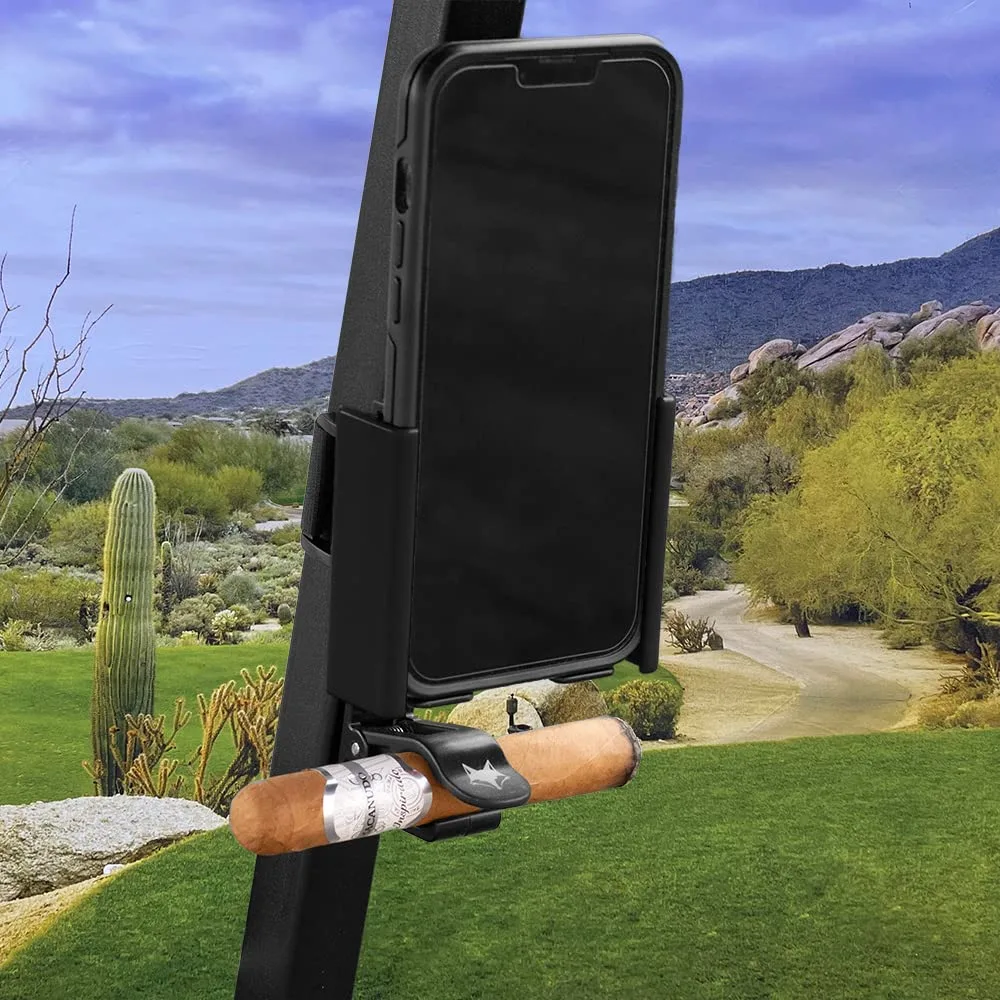 Desert Fox Golf Adjustable Golf Cart Phone & Cigar Holder image 4