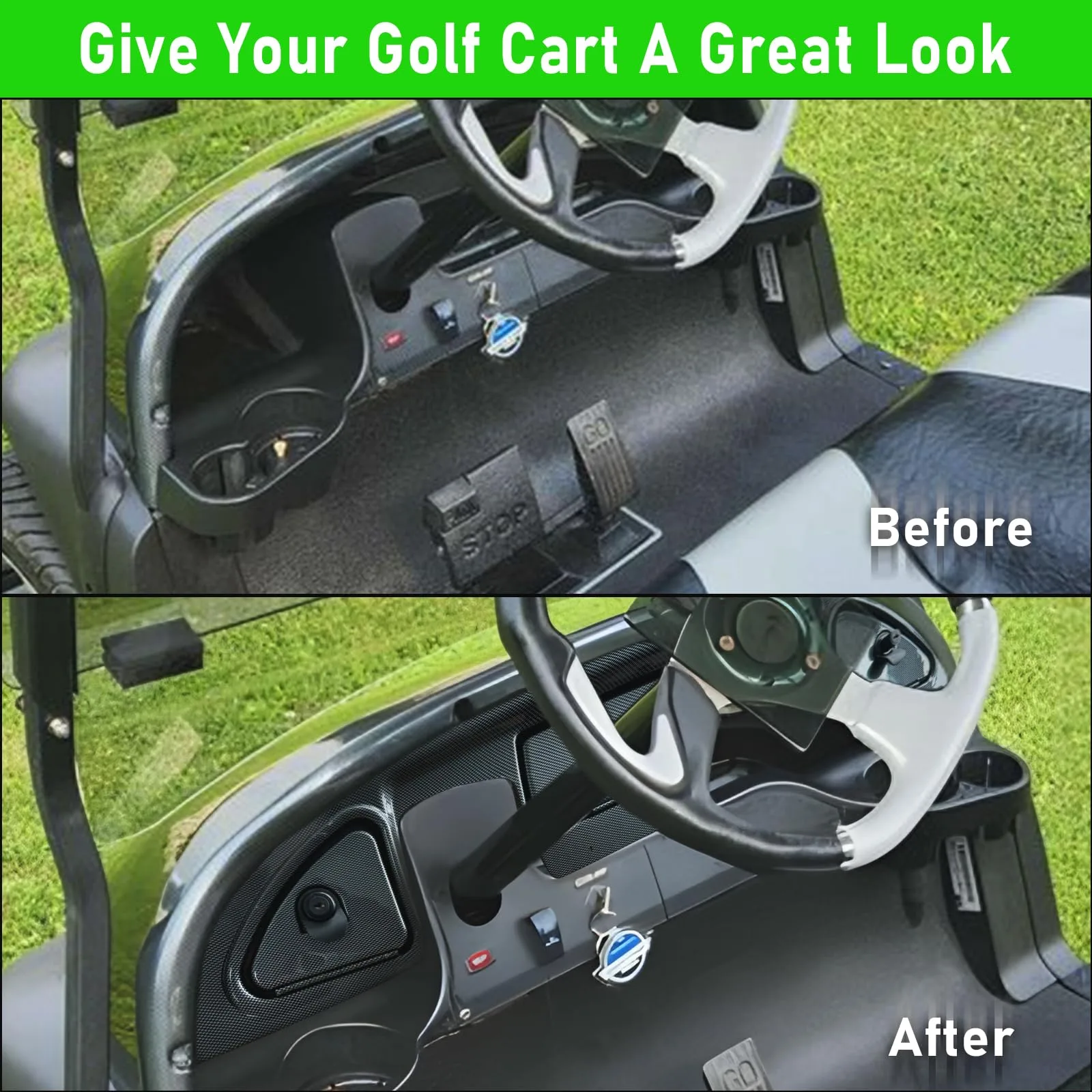 Shu-Ran Dash Kit with Locks for Club Car Precedent image 3