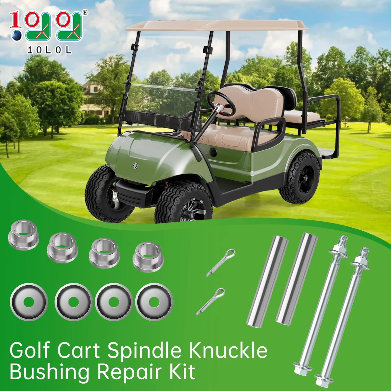 10L0L King Pin Repair Kit for Yamaha G22-G29, Drive 2 image 4
