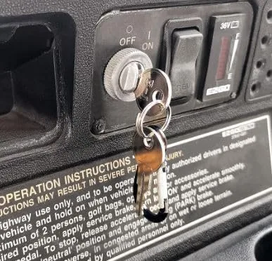 3G K019 Replacement Keys for E-Z-GO Golf Carts image 3