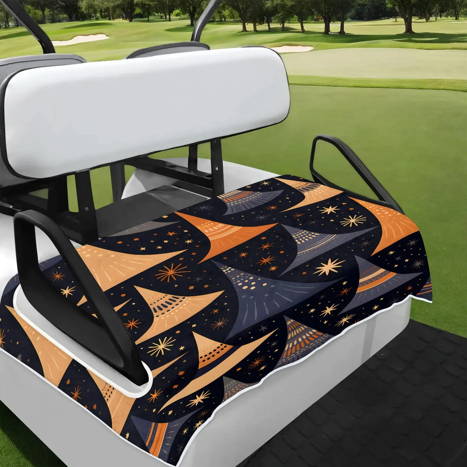 Tiveruda Golf Cart Seat Cover for Double Seats