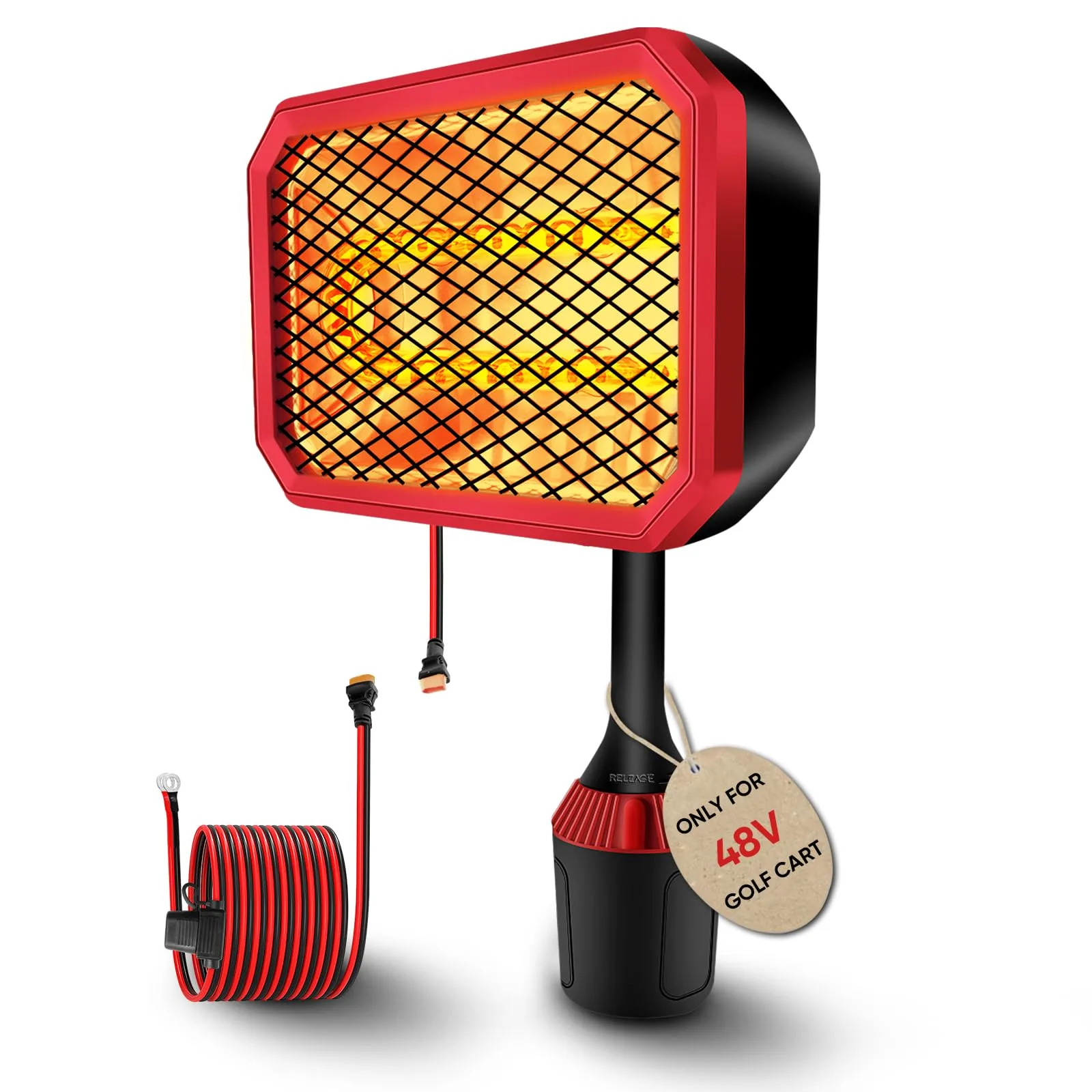 Gociean GN032-YT-1 400W 48V Battery Golf Cart Heater
