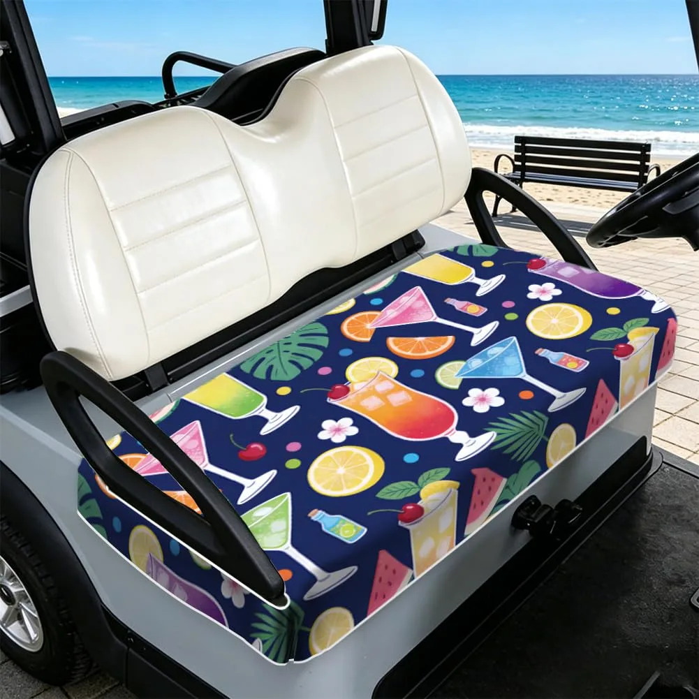 TNKBREEZE Golf Cart Seat Cover 51 x 31 in
