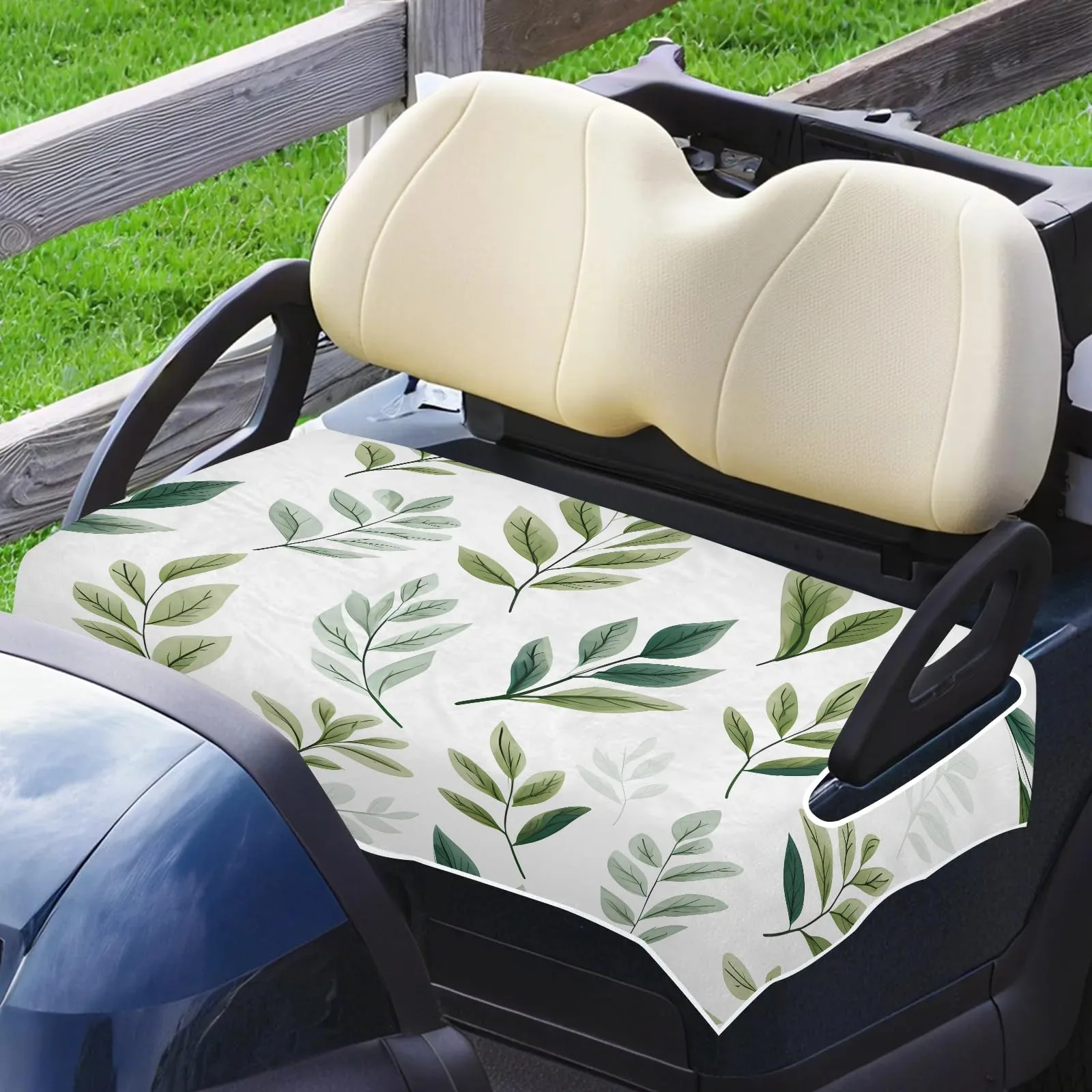 Tiveruda Golf Cart Seat Cover for Double Seats image 3
