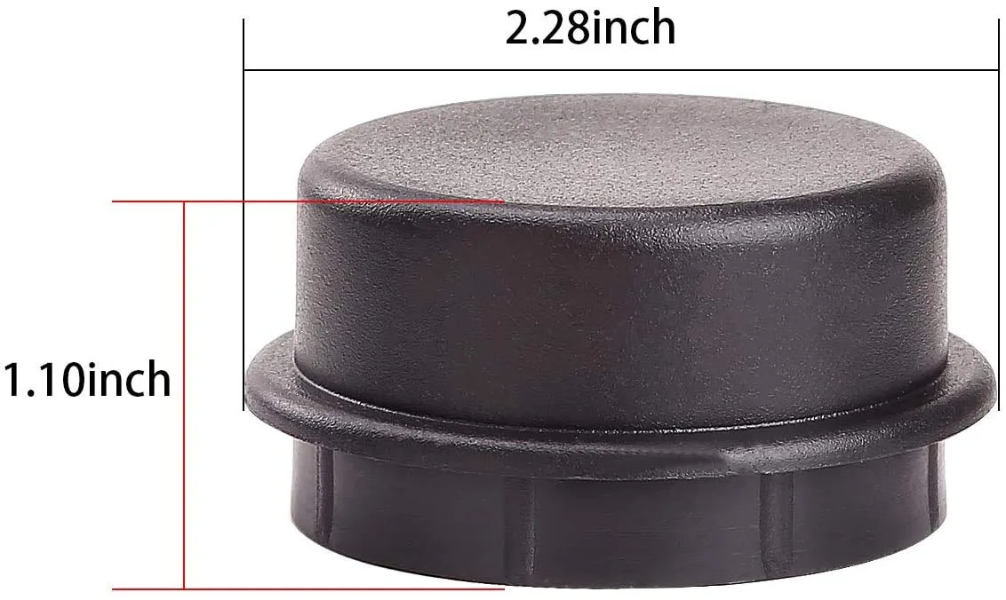 10L0L Front Hub Dust Caps for Club Car DS, Precedent | 102353201 image 4