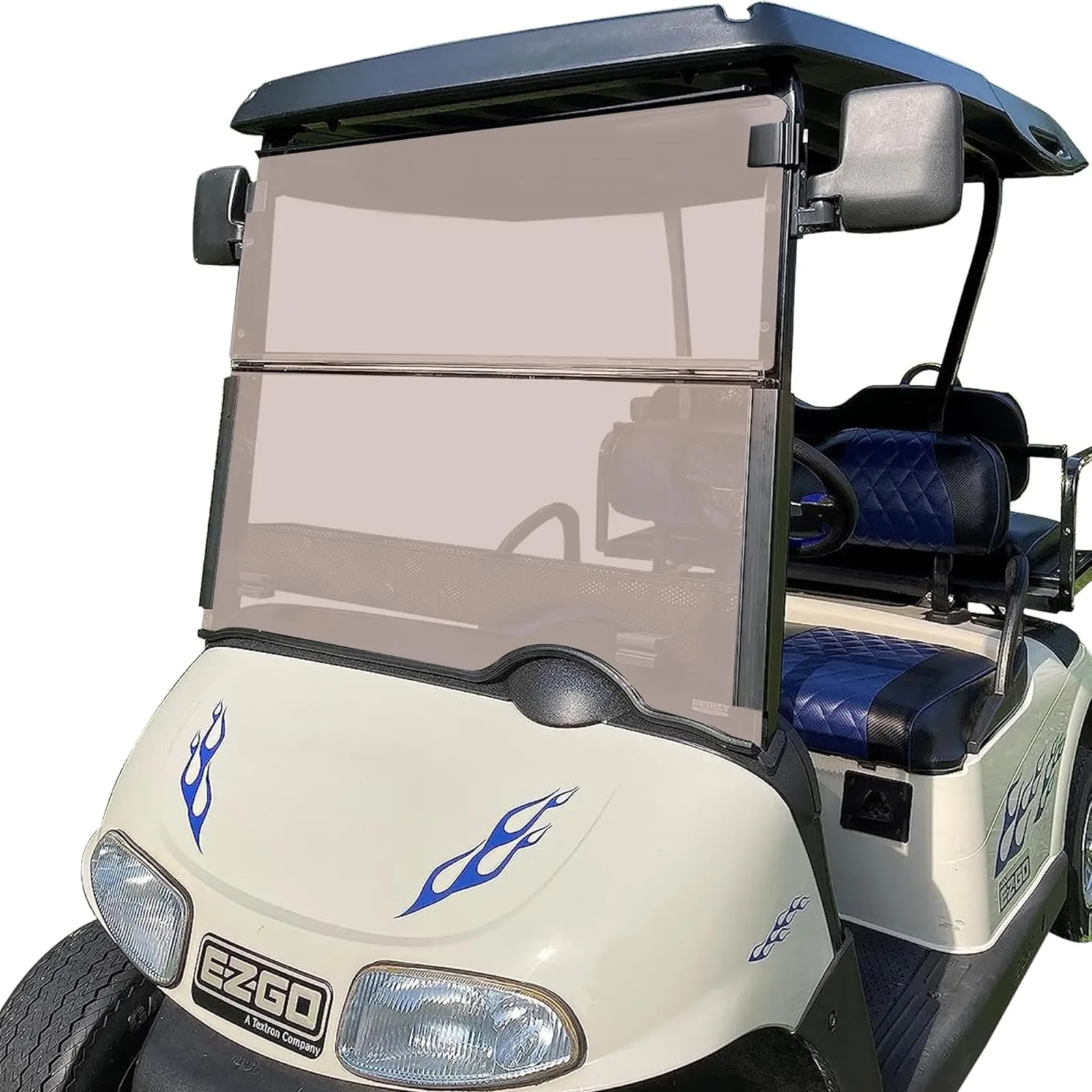 Huskey Tinted Windshield for E-Z-GO RXV 2008-2022