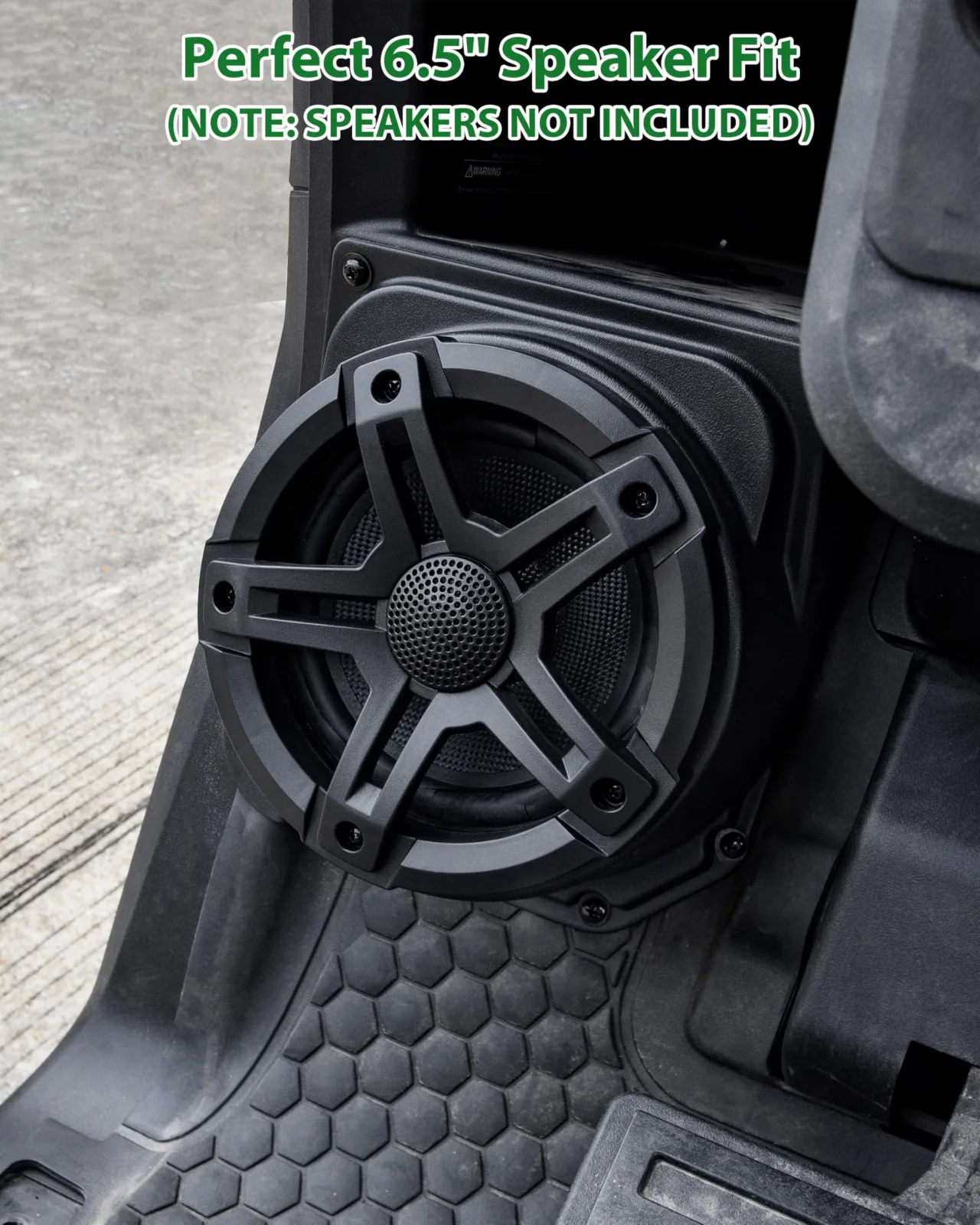 SAUTVS Speaker Pods for 2025 E-Z-GO Valor, 6.5-Inch image 3