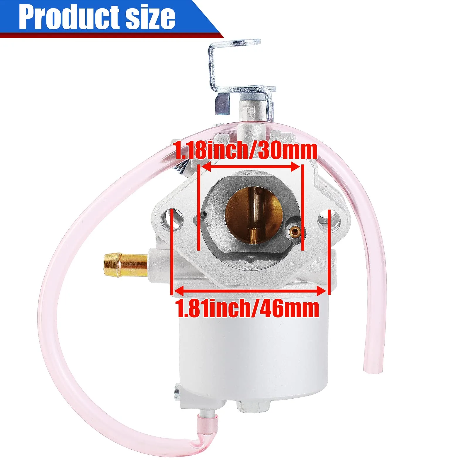 YOFMOO Carburetor Fuel Pump Kit for Club Car FE350 image 3