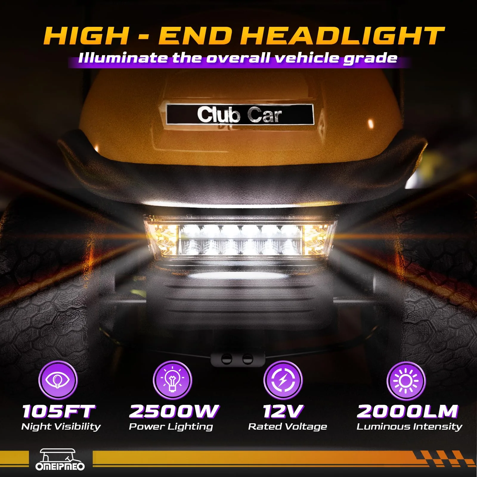 OMEIPMEO Light Kit for Club Car Precedent Electric image 2