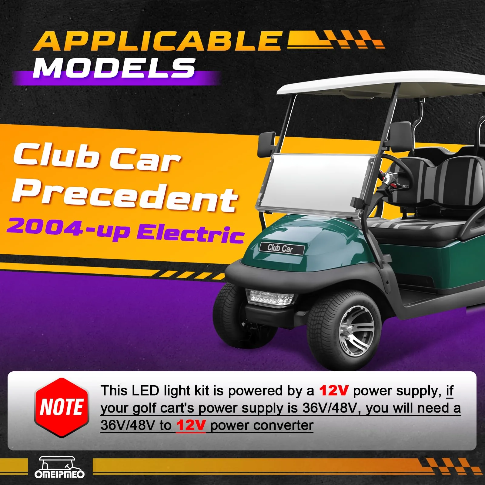 OMEIPMEO Light Kit for Club Car Precedent Electric image 4
