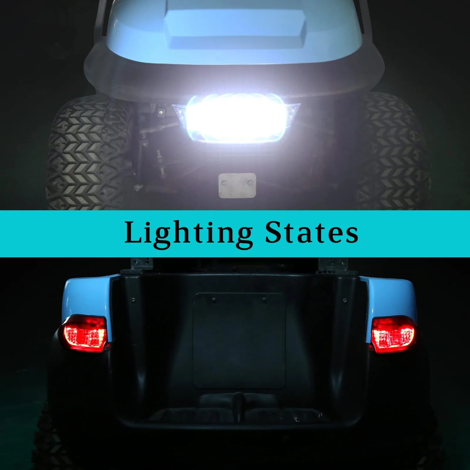 10L0L 12V Light Kit for Club Car Precedent 2004-Up image 4