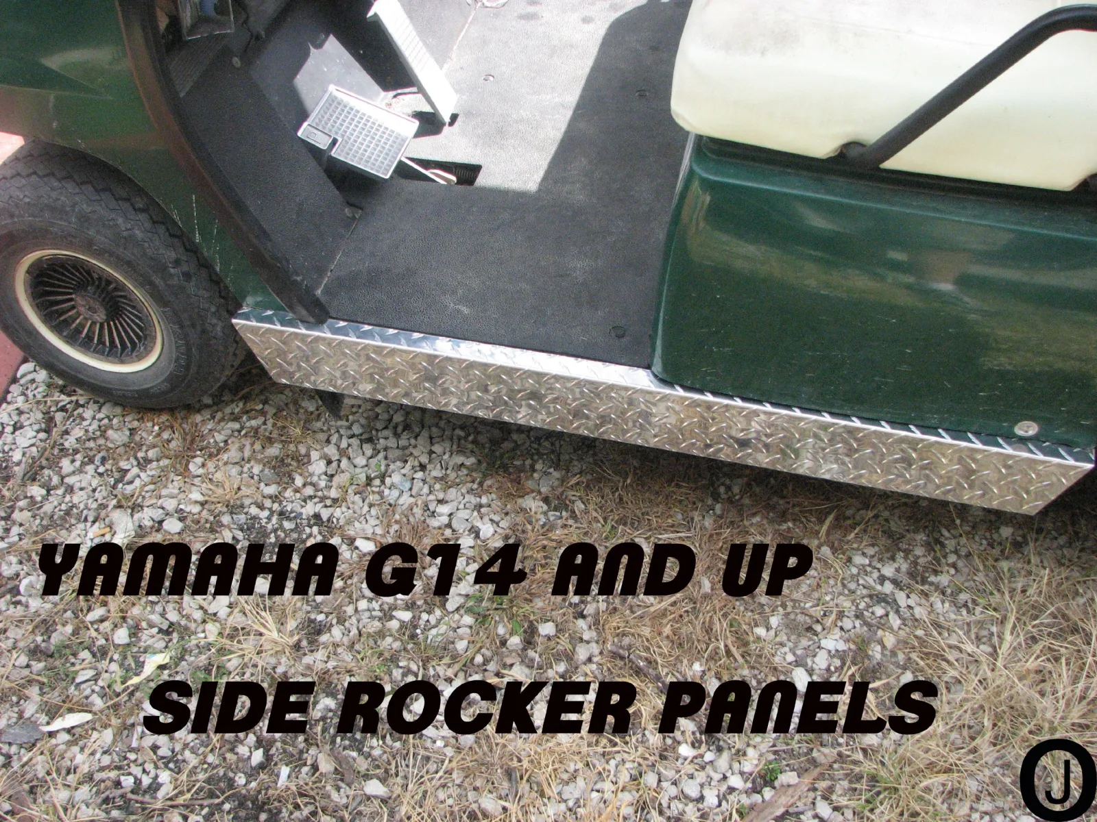 Yamaha G14-G22 Diamond Plate Side Rocker Panels image 4