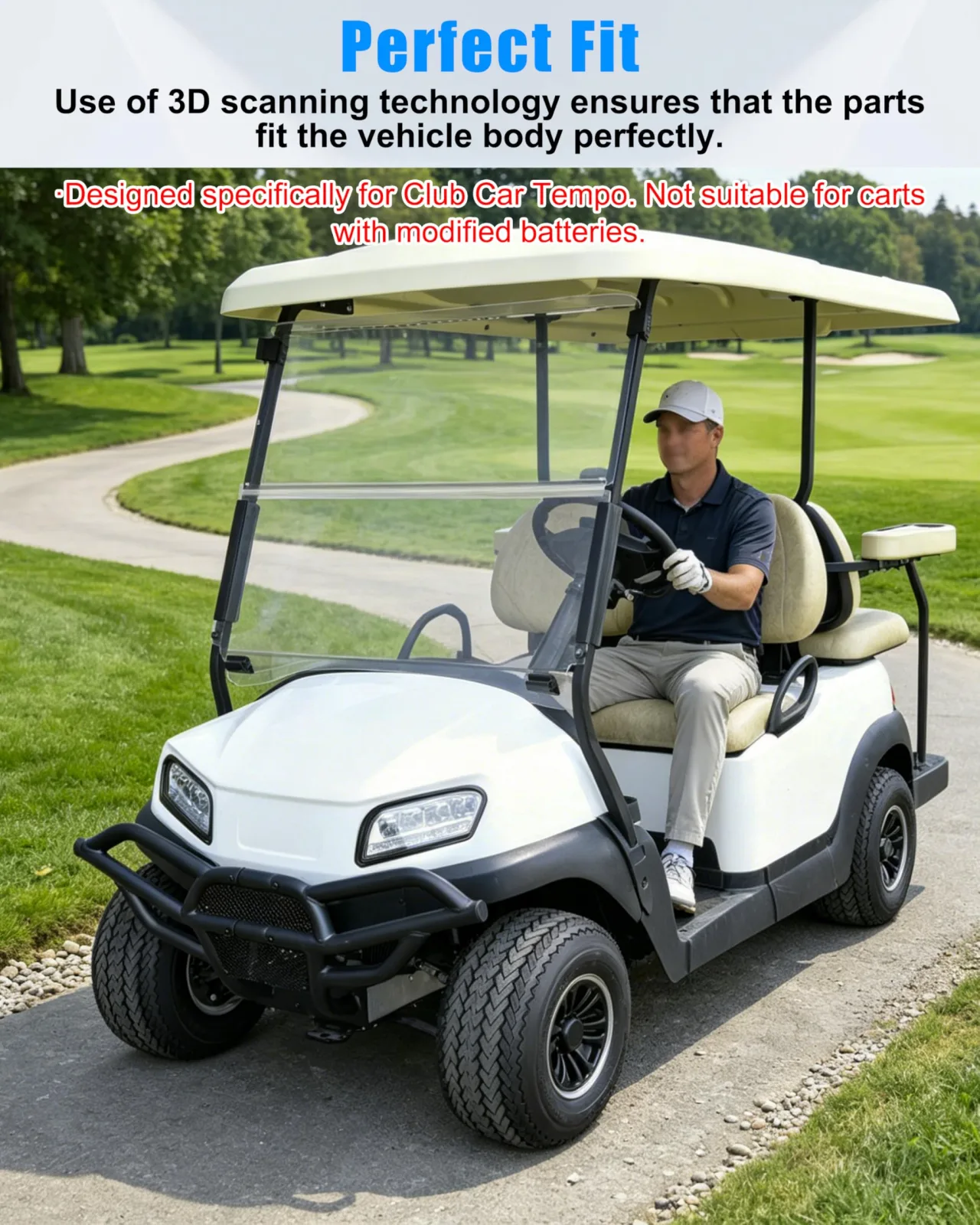 LDETXY Under-Seat Storage Tray for Club Car Tempo image 2