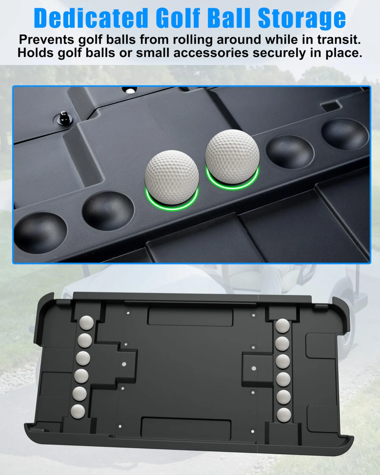 LDETXY Under-Seat Storage Tray for Club Car Tempo image 3