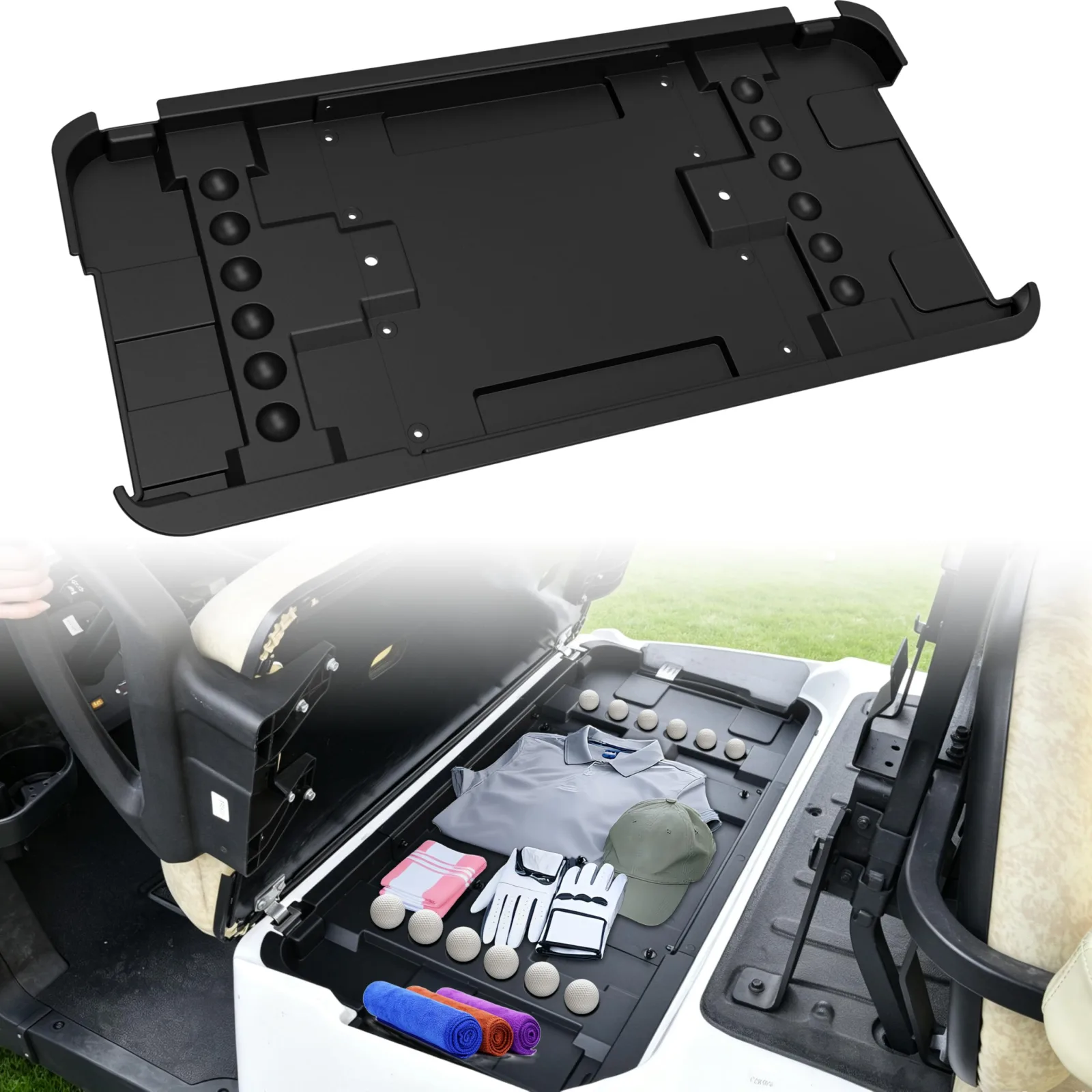LDETXY Under-Seat Storage Tray for Club Car Tempo