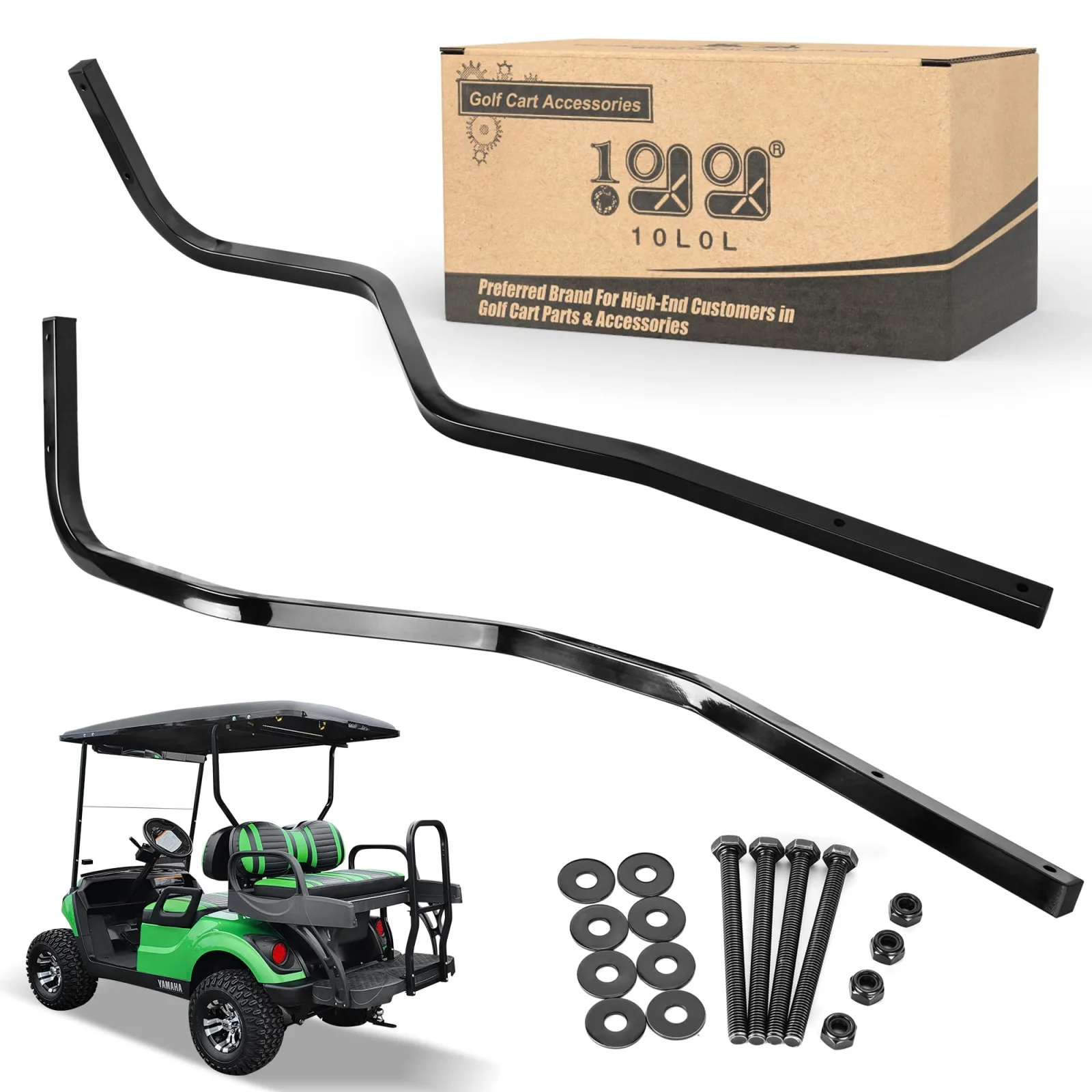 10L0L Rear Strut Brackets for Yamaha 88-Inch Long Roof