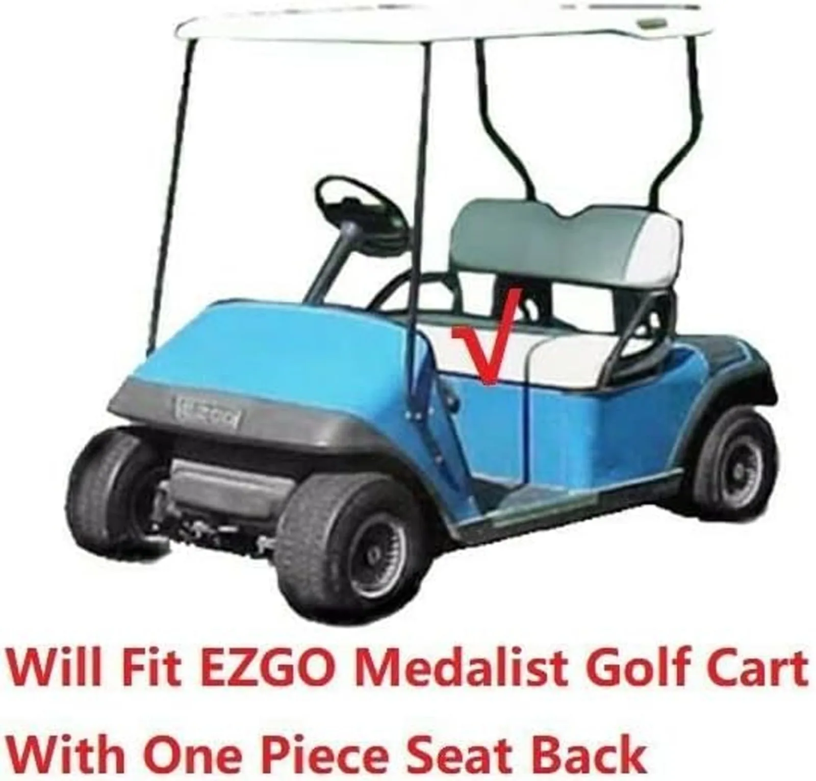 Huskey Front Seat Covers for E-Z-GO Medalist/TXT 1994-2013 image 4