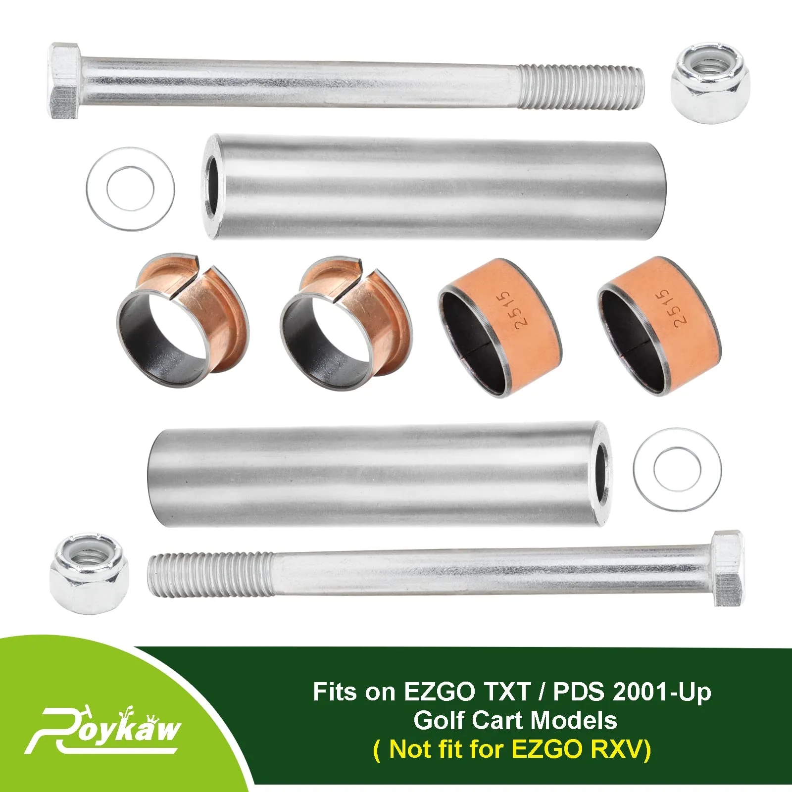 Roykaw EZGO Kingpin Spindle Bushing Repair Kit image 3